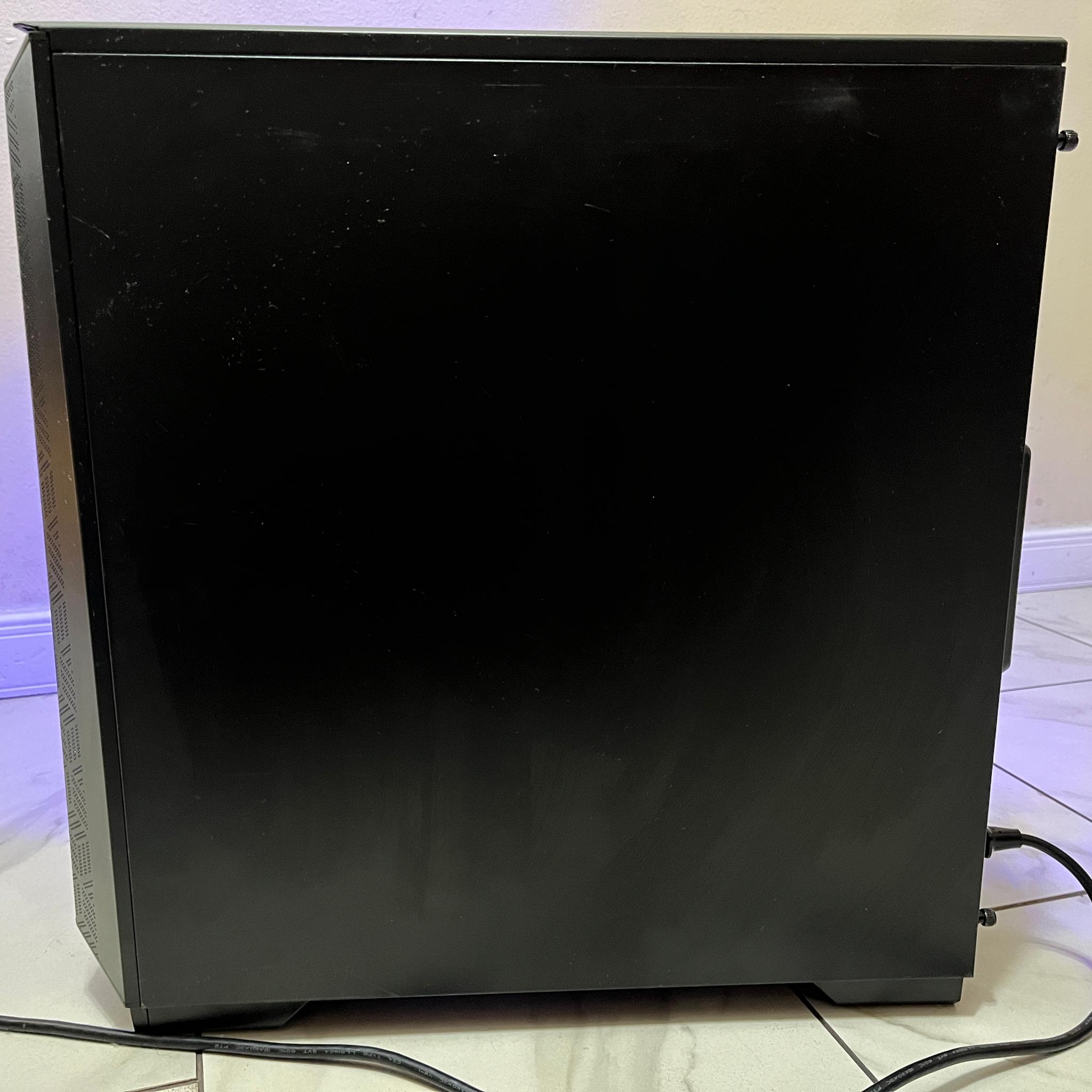 🟠🔥NVIDIA GTX 1080, Intel i3-9100, 12GB RAM, 500 GB SSD, High Performance RGB Gaming PC w/ Remote 🖥️🔵