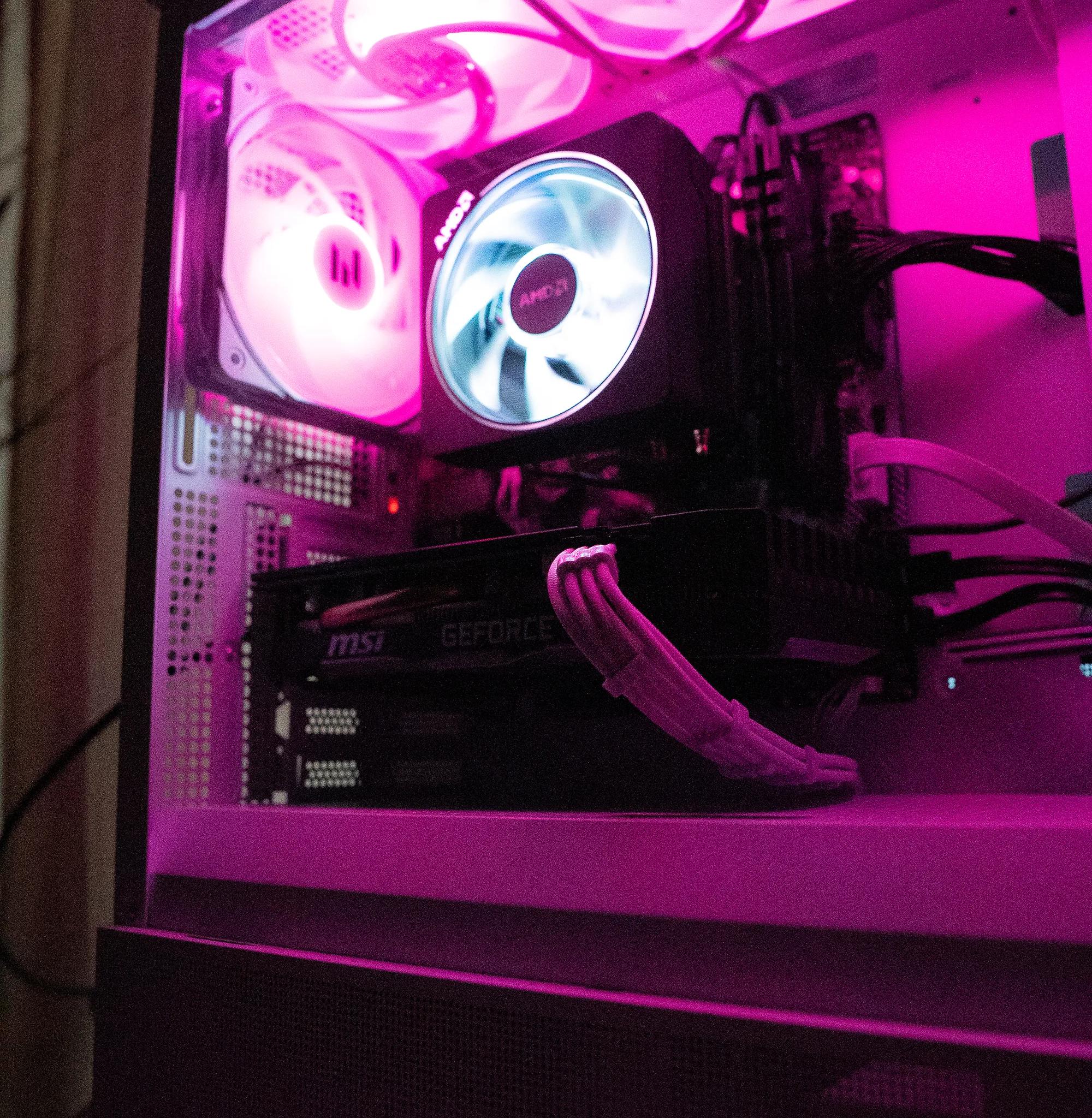 🌸🌸 | MSI GTX 1660 | RYZEN 5 1500X | 16GB DDR4 RAM | 750GB | Pink Guardian