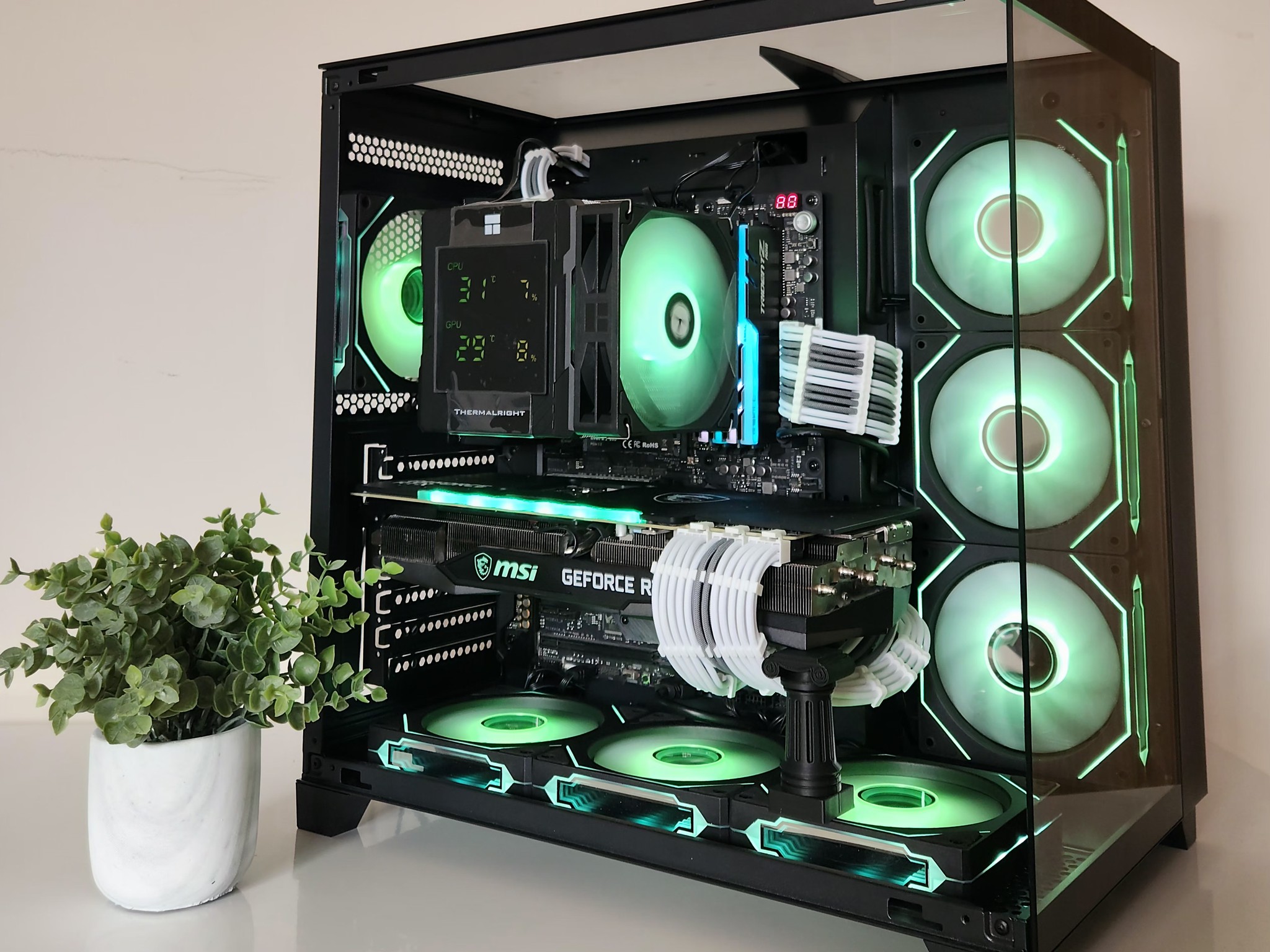 RTX3080 | I9 9900k | 32GB DDR4 | Ultimate 1440p Gaming PC | Win 11 Home \ BT | Black Build