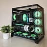 RTX3080 | I9 9900k | 32GB DDR4 | Ultimate 1440p Gaming PC | Win 11 Home \ BT | Black Build