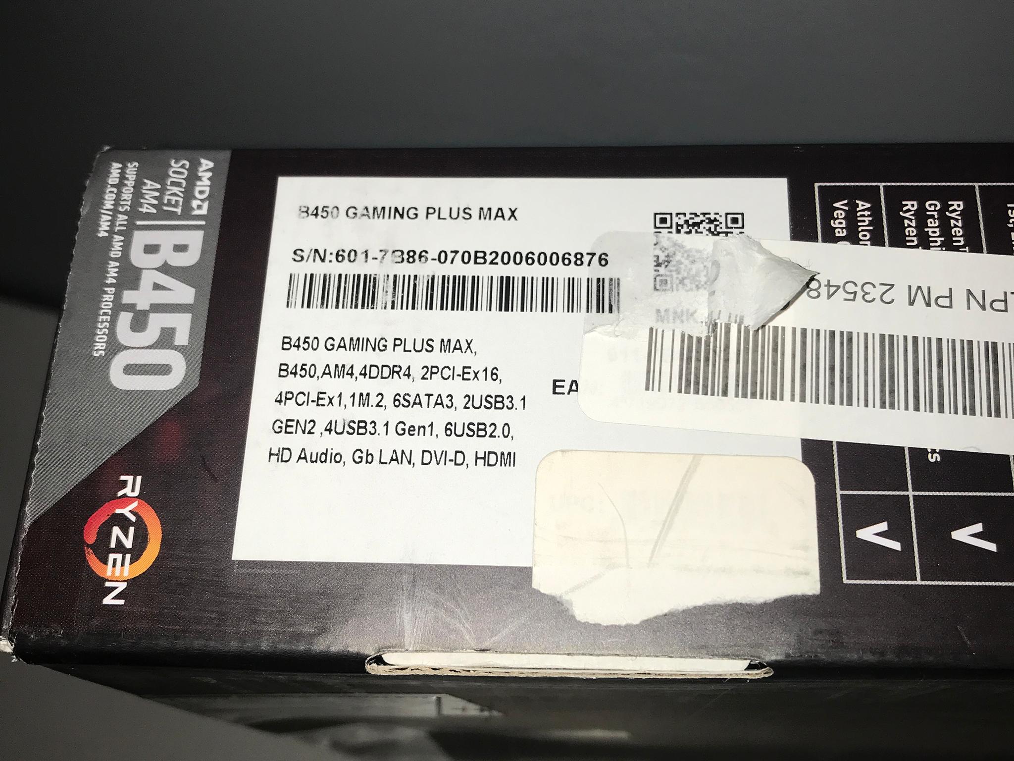 *COMBO* RYZEN 5 3600 & MSI B450 Gaming AM4 Motherboard