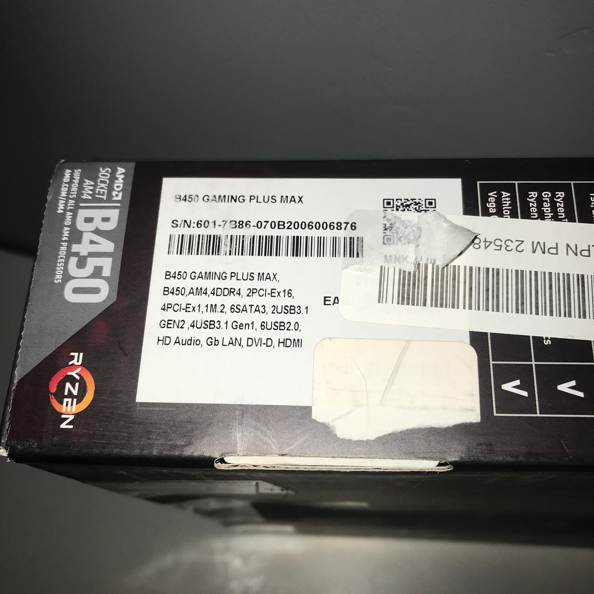 *COMBO* RYZEN 5 3600 & MSI B450 Gaming AM4 Motherboard