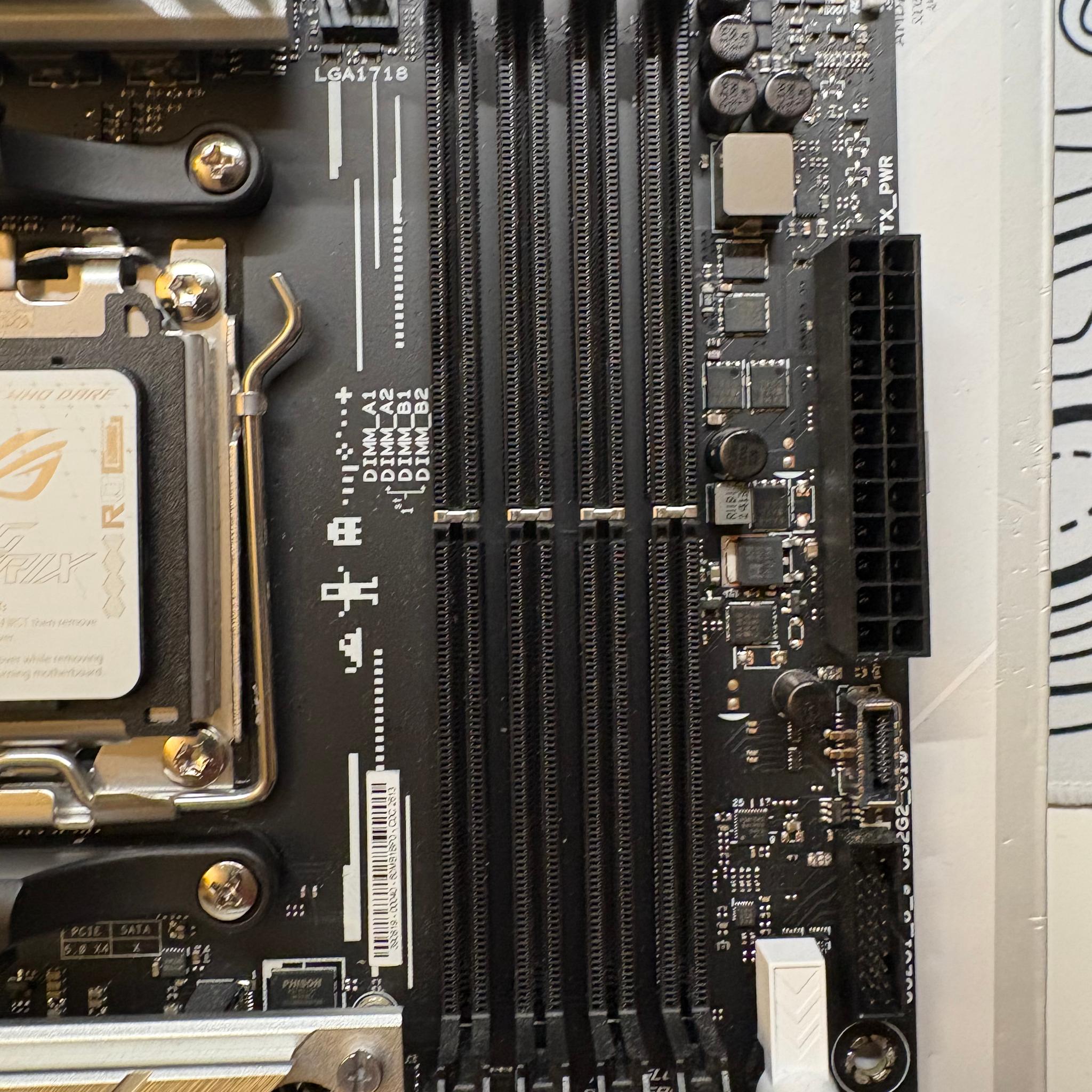 ASUS ROG STRIX B650-A-Gaming Wifi AM5 ATX Motherboard (White)