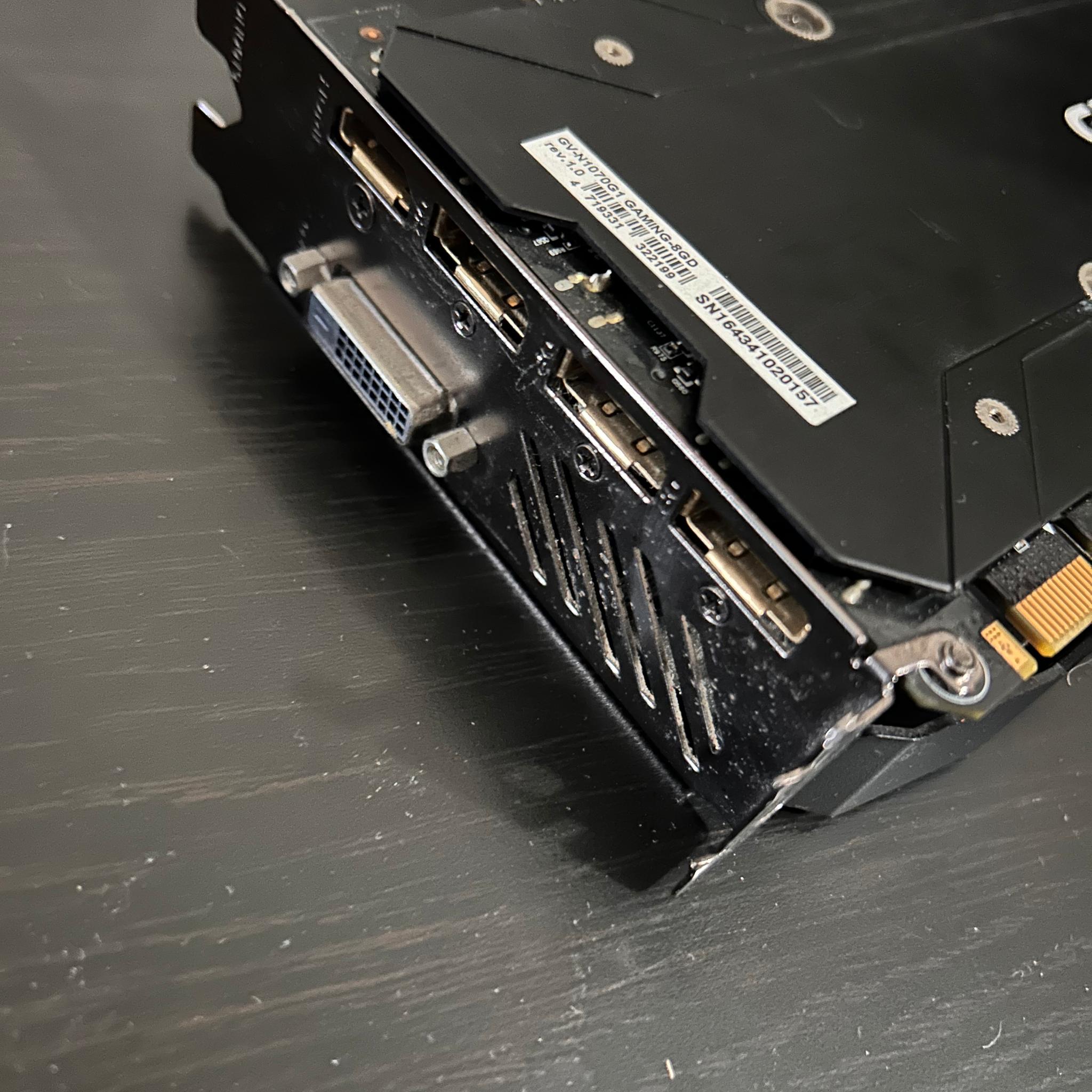 gigabyte gtx1070 nvidia triple fan G1 gaming 8GB budget PC