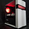 custom built white/black gaming pc