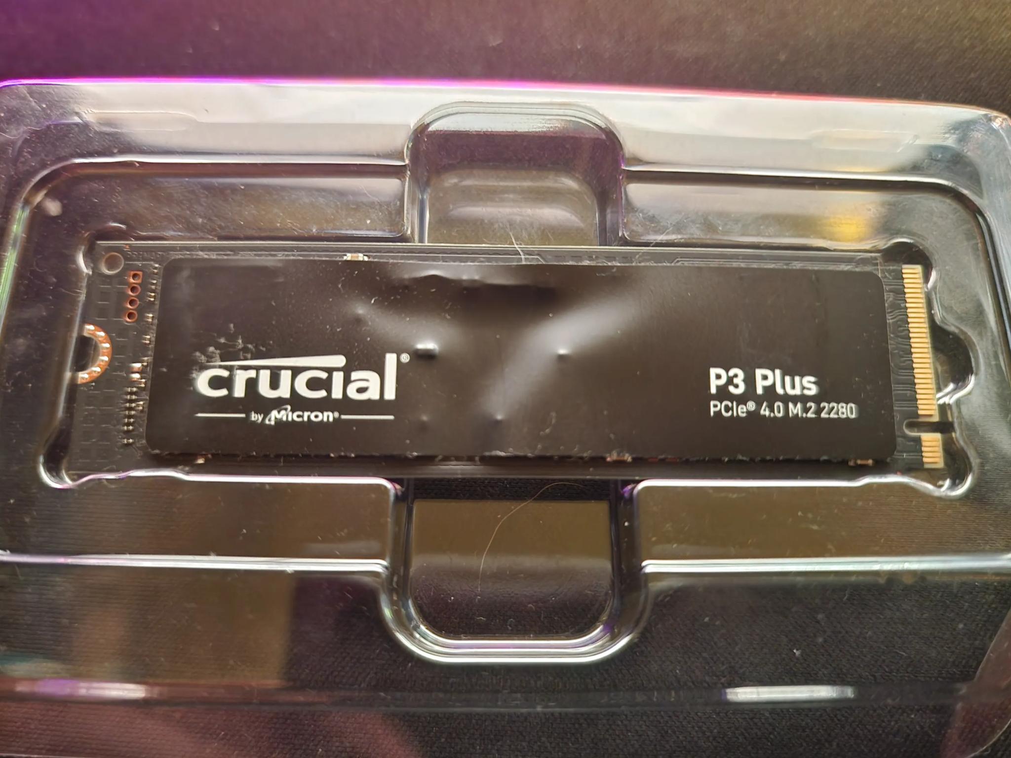 Crucial P3 Plus 1TB PCIe M.2 2280 SSD