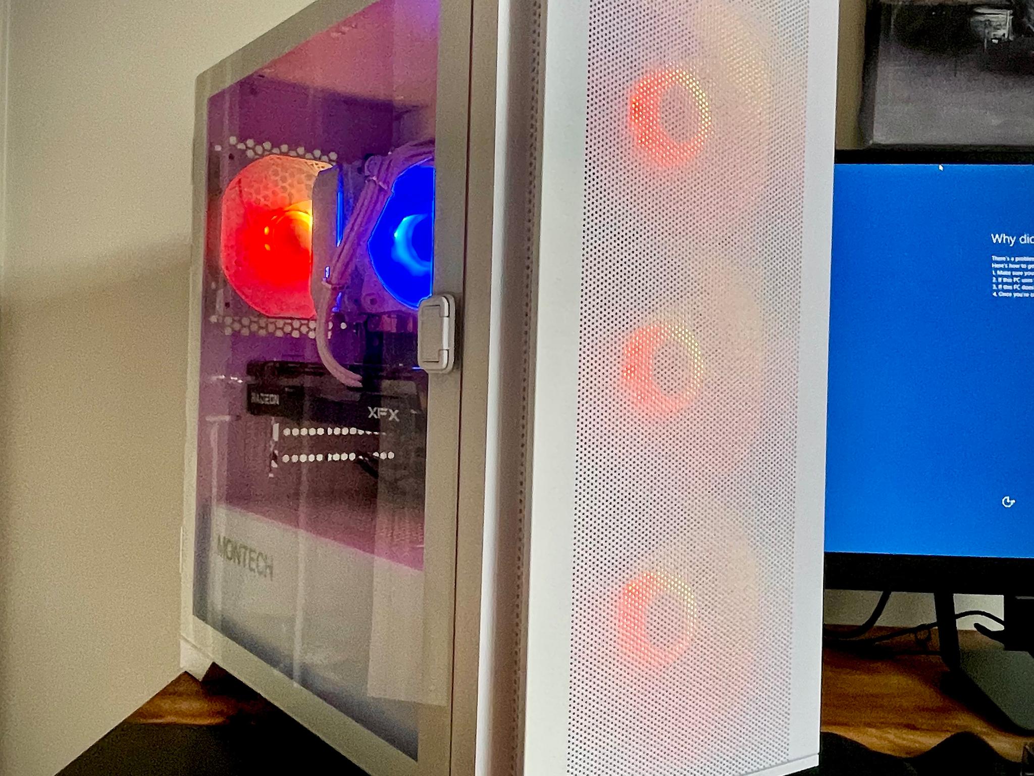 🥶 ALL WHITE 1080p Streaming/Gaming PC | RX 6600, Ryzen 5 3600, 1TB SSD 🥶