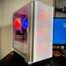 🥶 ALL WHITE 1080p Streaming/Gaming PC | RX 6600, Ryzen 5 3600, 1TB SSD 🥶