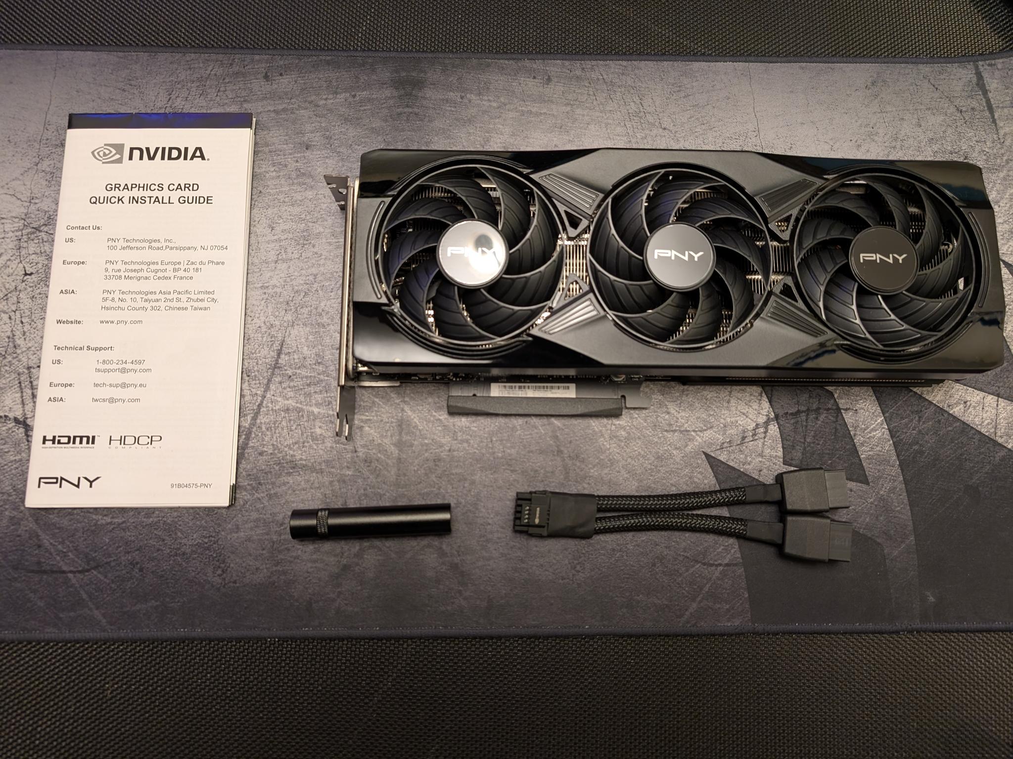 PNY GeForce RTX 5070 Overclocked Triple Fan