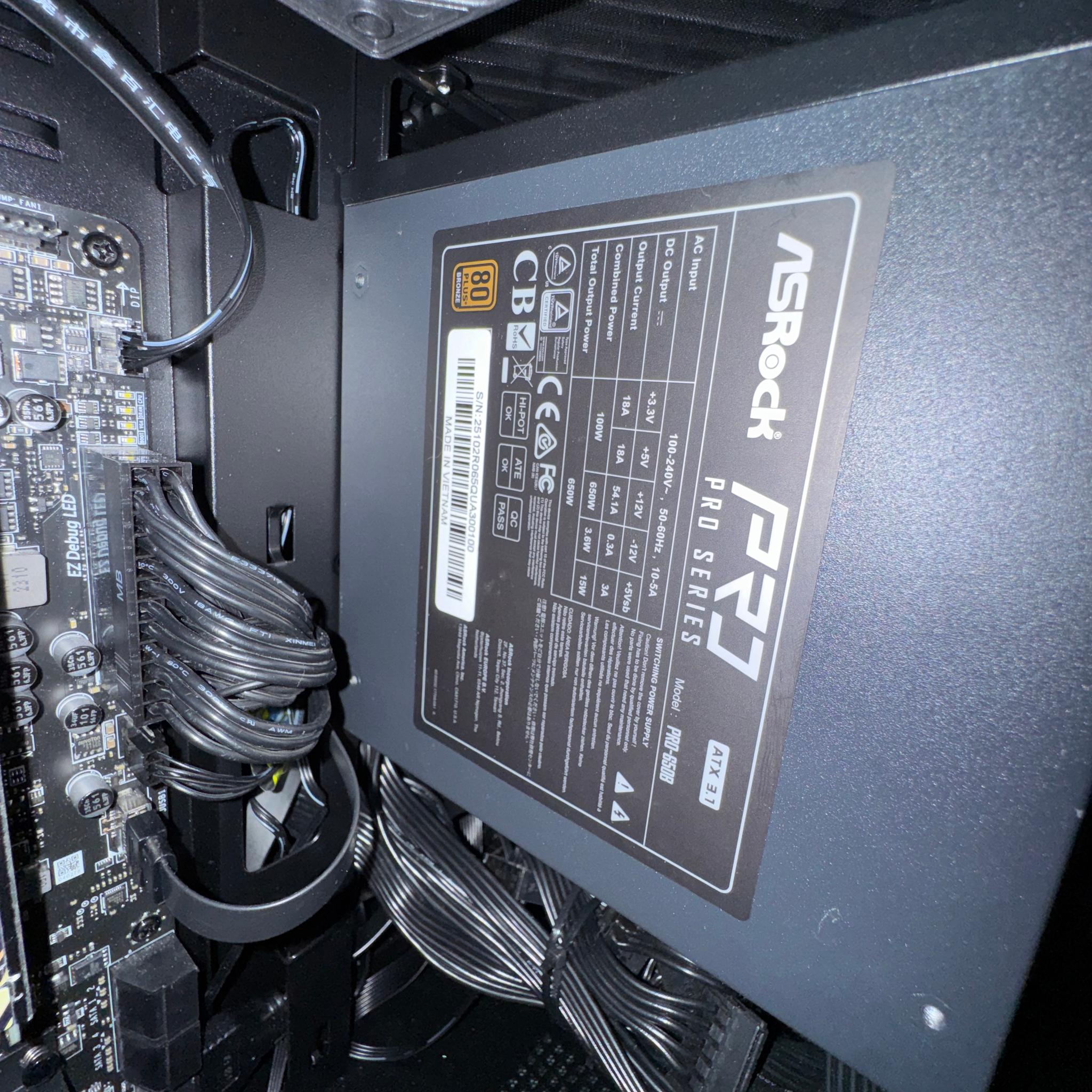 Custom Gaming PC Build 3060ti 3600 16gb 512gb