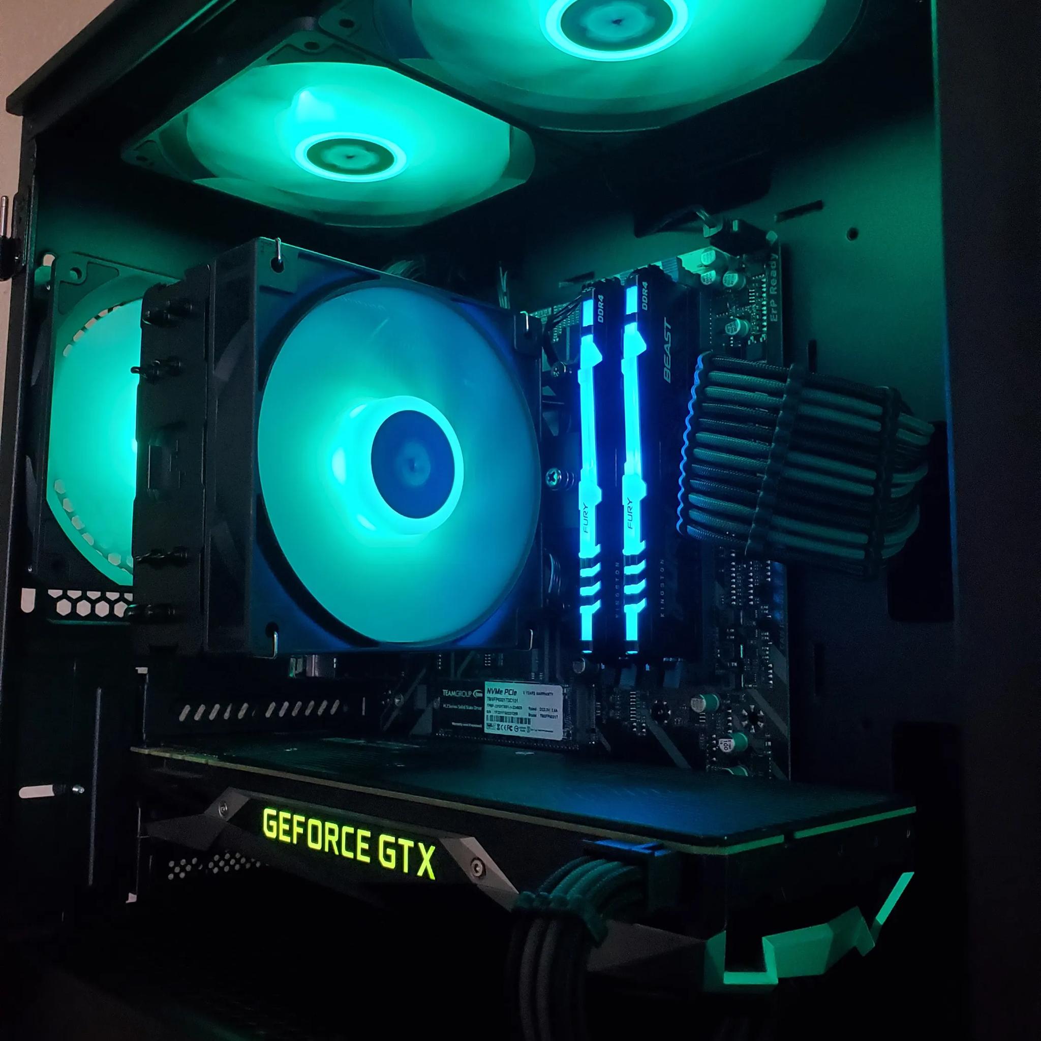 Gaming PC | Ryzen 7 5700 | GTX 1080 | 1TB M.2 SSD | 16GB Ram