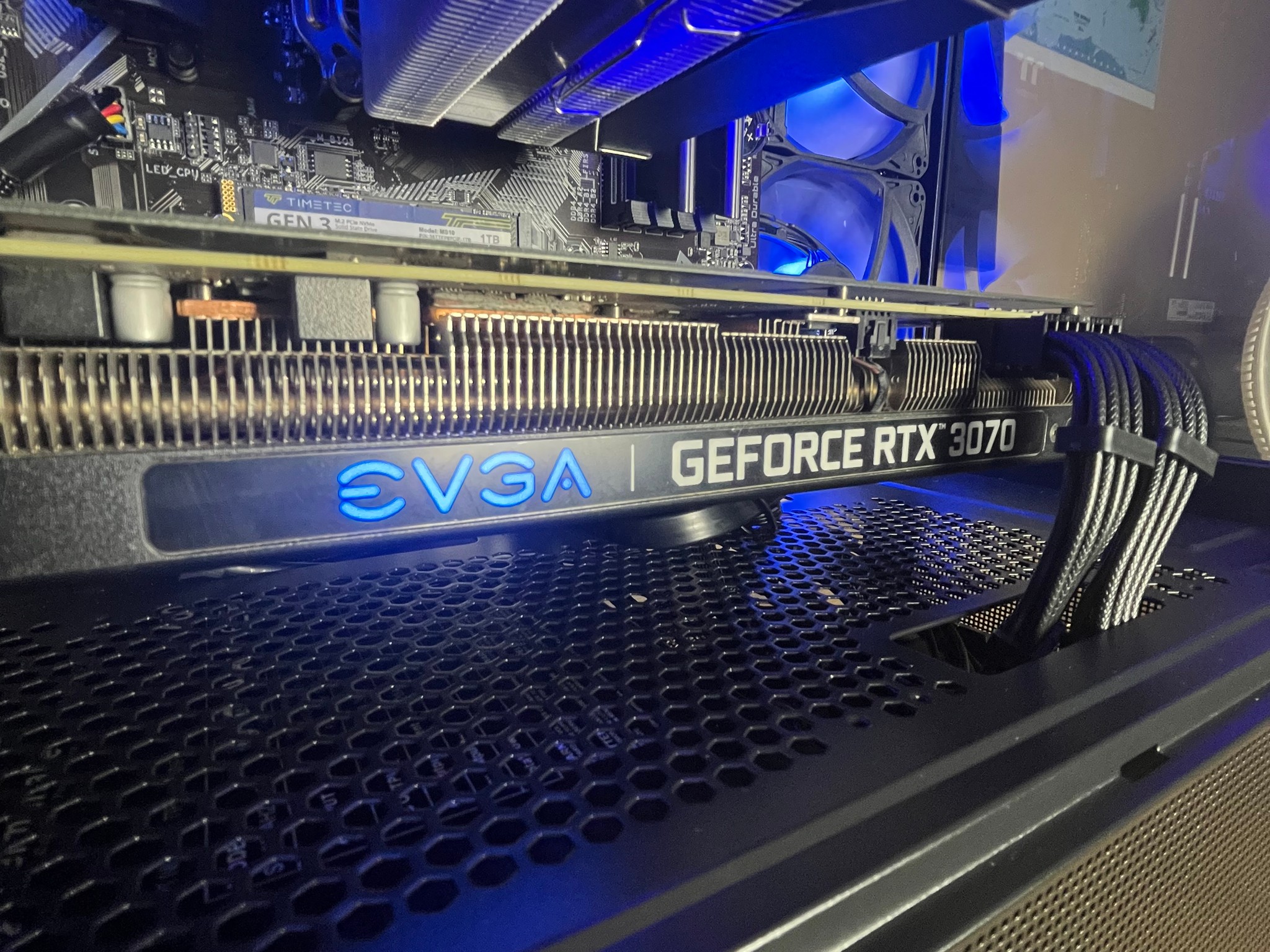 ⛈️💙Roaring Thunder Gaming PC 💙⛈️ RTX 3070 ⛈️💙 Ryzen 5 5600X 💙⛈️ 16GB DDR4 ⛈️💙 1TB NVME SSD 💙⛈️