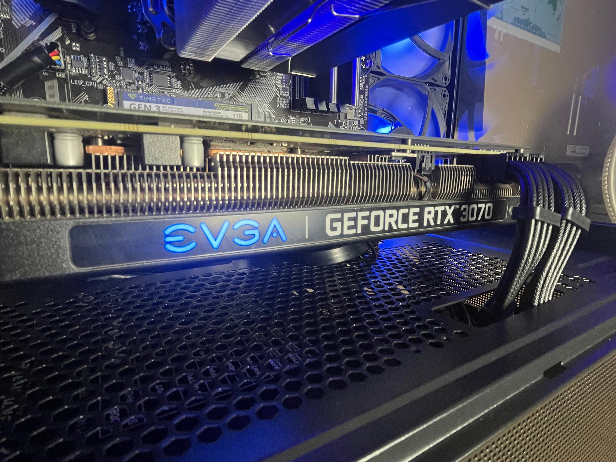 ⛈️💙Roaring Thunder Gaming PC 💙⛈️ RTX 3070 ⛈️💙 Ryzen 5 5600X 💙⛈️ 16GB DDR4 ⛈️💙 1TB NVME SSD 💙⛈️
