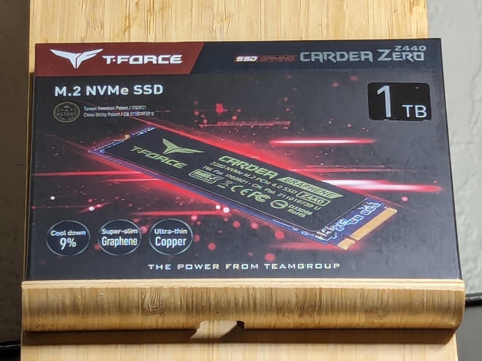 NEW TeamGroup Cardea Zero Z440 Graphene 1 TB M.2-2280 PCIe 4.0 X4 NVME SSD