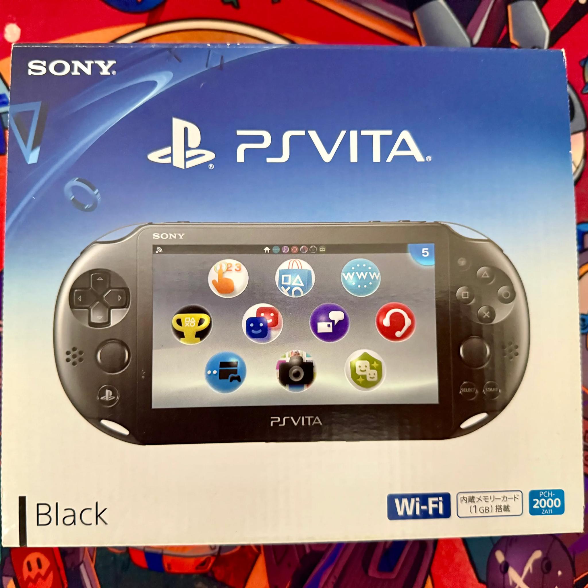Near Mint | PSVita Console + 5 PSVita Games | PCH-2000