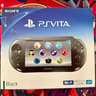 PSVita + 5 PSVita Games Console Black JP Ver.(PCH-2000ZA11)