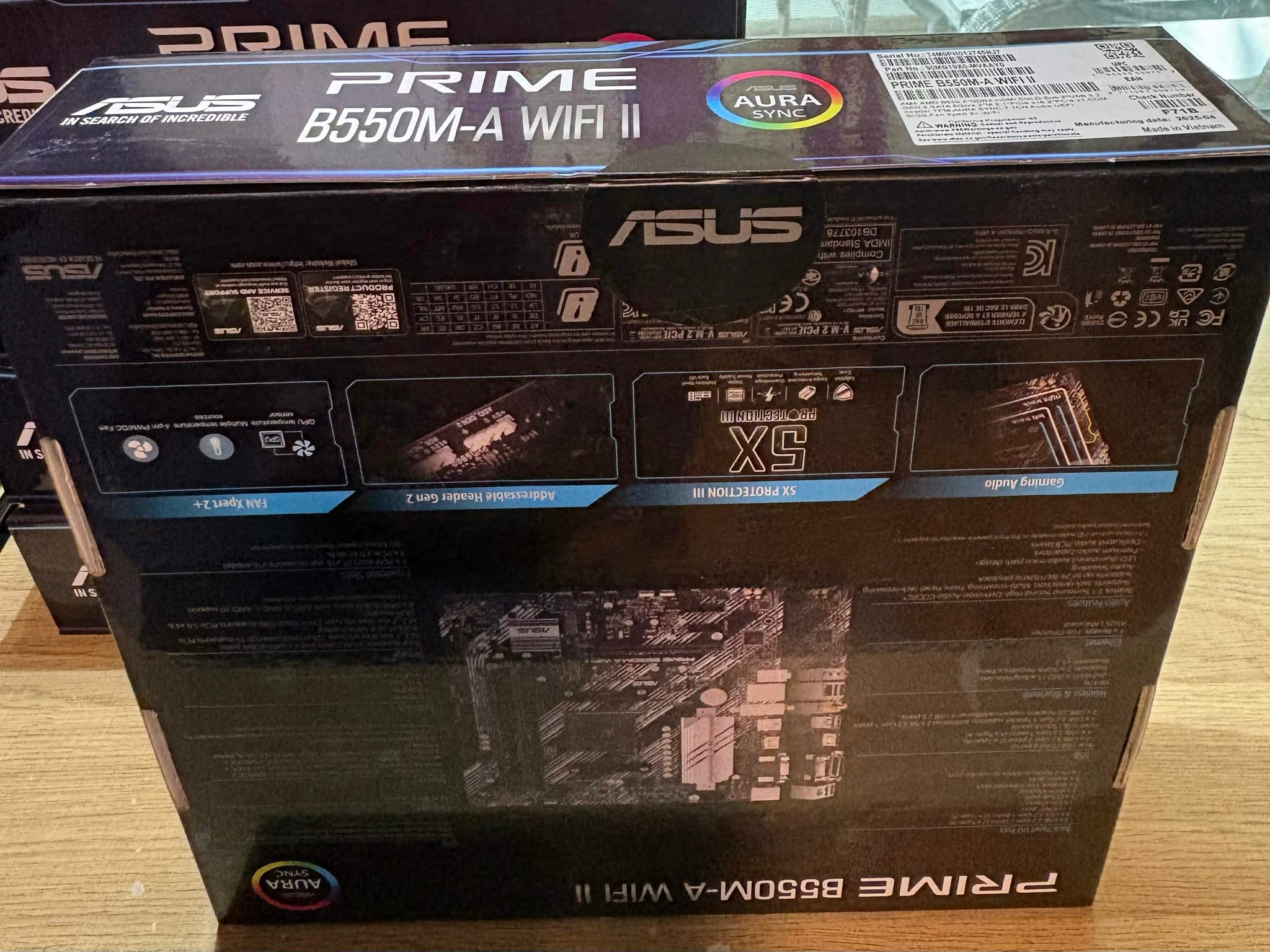 ASUS Prime B550M-A WIFI II (NEW IN BOX)