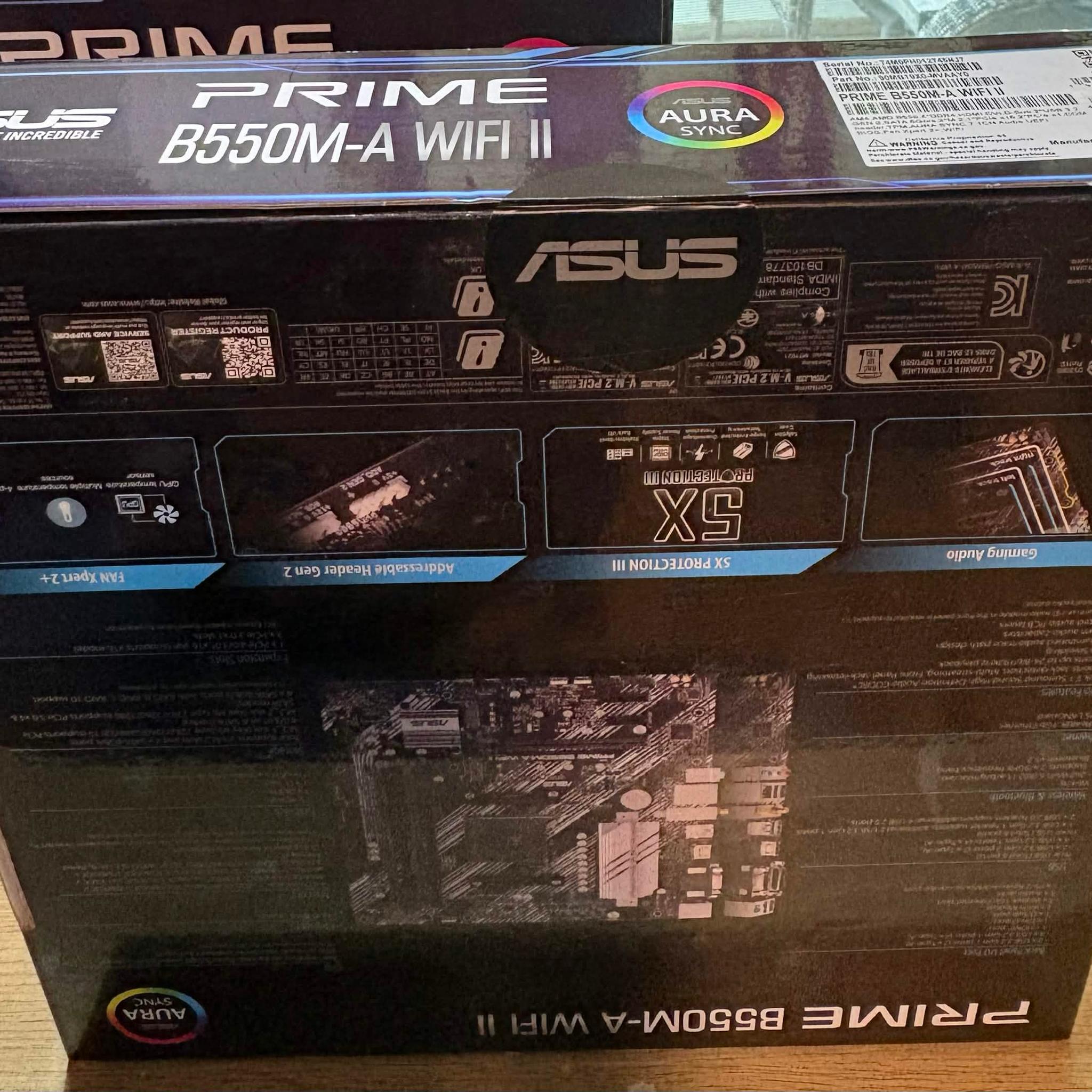 ASUS Prime B550M-A WIFI II (NEW IN BOX)