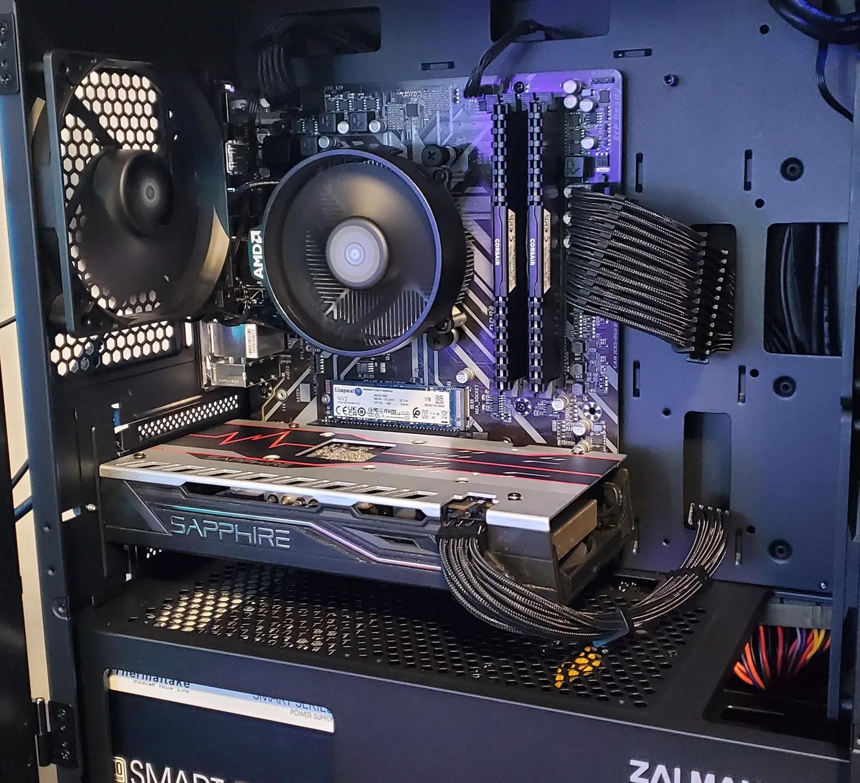 Ryzen 5 1400 RX 580 8gb