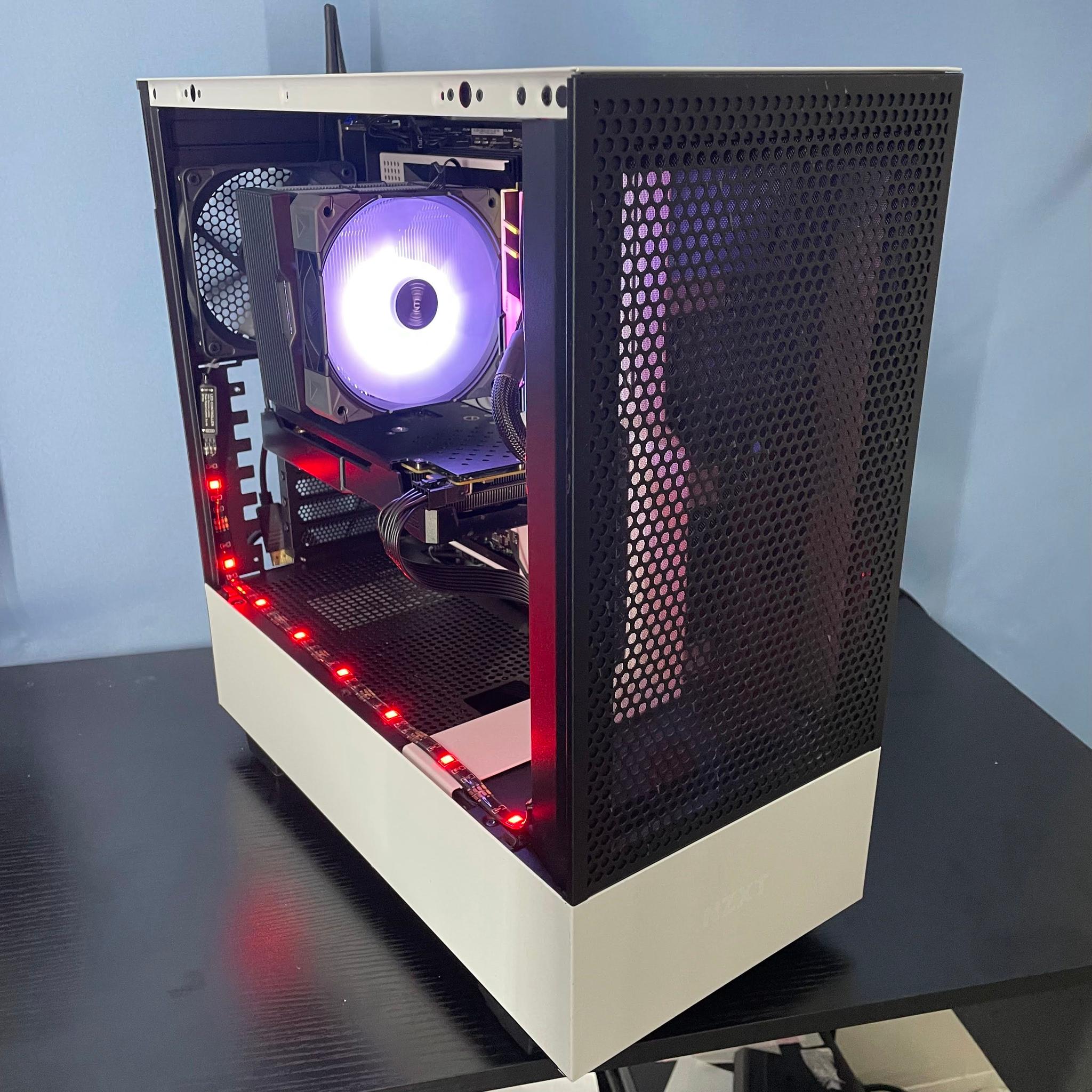 NZXT Ryzen Gaming PC | Ryzen 5 / 570 / 16GB / 1TB  SSD, Win 11 Pro + Wi-Fi