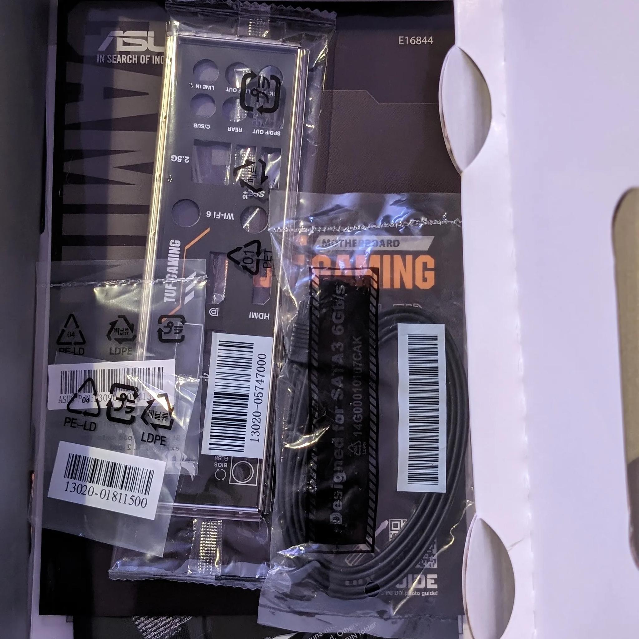 MoBo/CPU/Memory Combo: ASUS TUF GAMING X570-PRO (WI-FI) w/AMD 5600X3D CPU/G.Skill 3200mhz DDR4 32gb