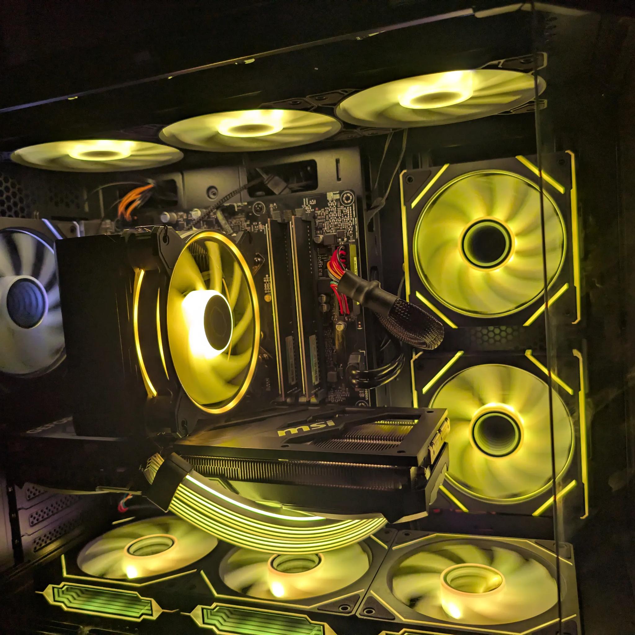 RGBEAUTY Fast 🎨 gaming PC sale! RTX 4060 TI! Windows activated! 🪟 ARGB FANS 🎨 240 FPS Ready ⬆️