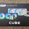 BitFenix Cube AIO ARGB CPU Liquid Cooler 360mm Radiator (Black) - Brand New In Box