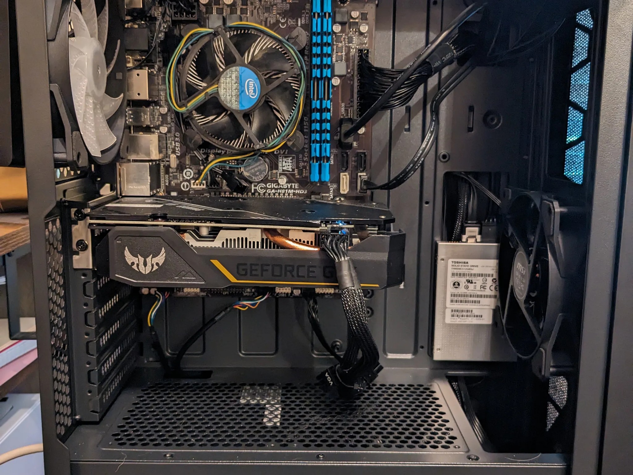 FREE SHIP|| i7-4770, 1660 SUPER, 16GB RAM, 512GB SSD, Win10, Wifi, RGB
