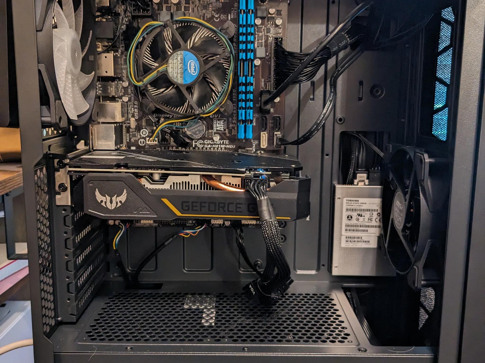 FREE SHIP|| i7-4770, 1660 SUPER, 16GB RAM, 512GB SSD, Win10, Wifi, RGB