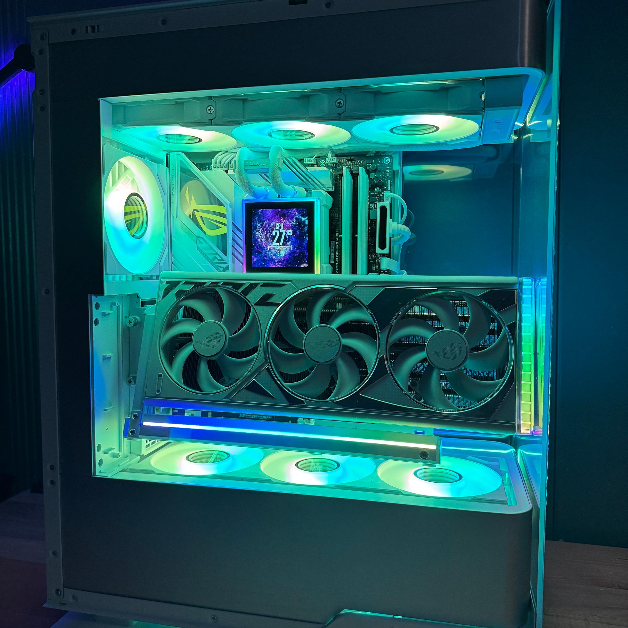 🤩Strix 4080 Super PC | Intel i7-13700K | 64GB DDR5 | 2TB Samsung 990 | 1000W Corsair⚪️