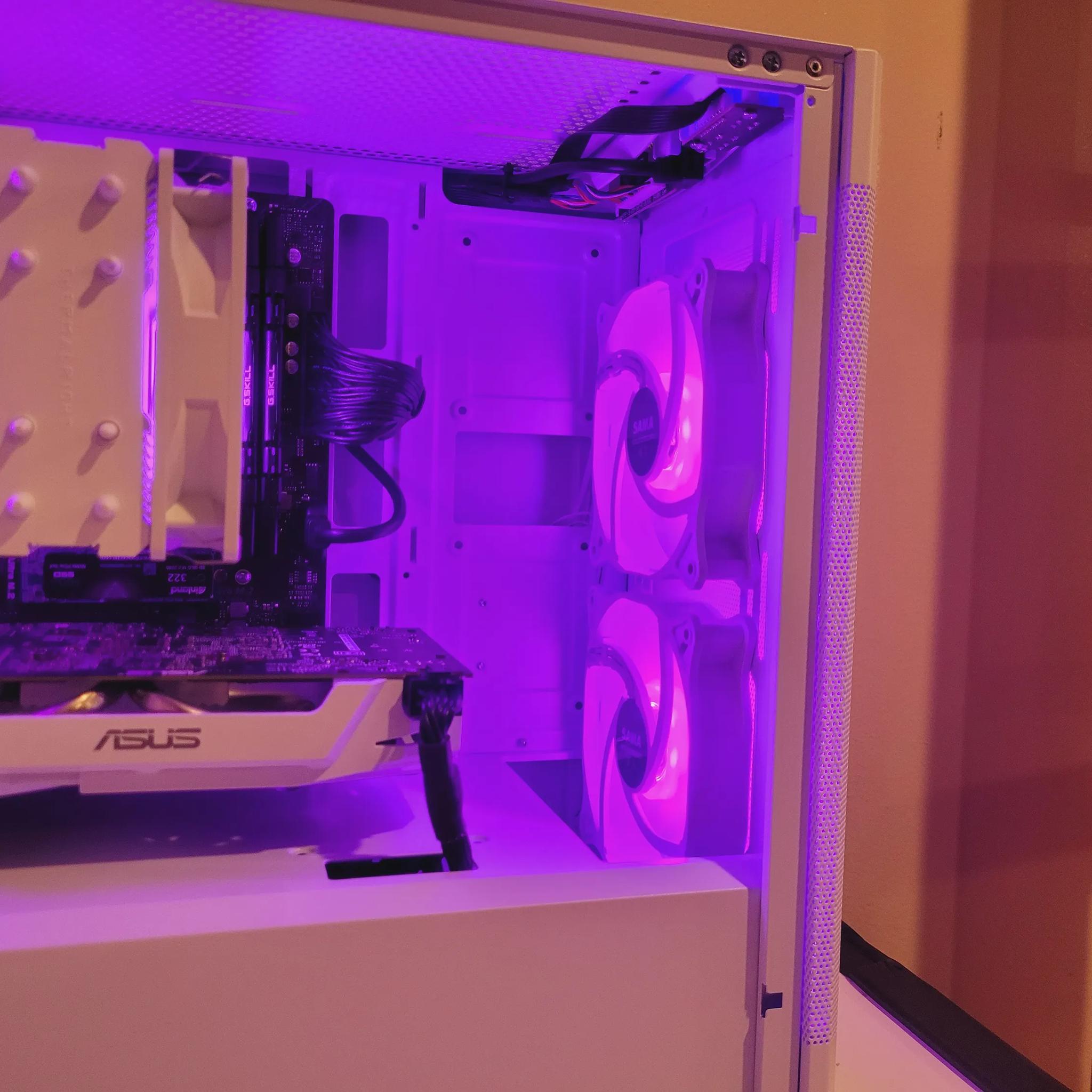 Ryzen 5 3600 | GTX 1070 8GB ⚪Value Ryzen RGB Gaming PC⚪ | 16GB Ram | Budget Gaming PC Desktop 1080p
