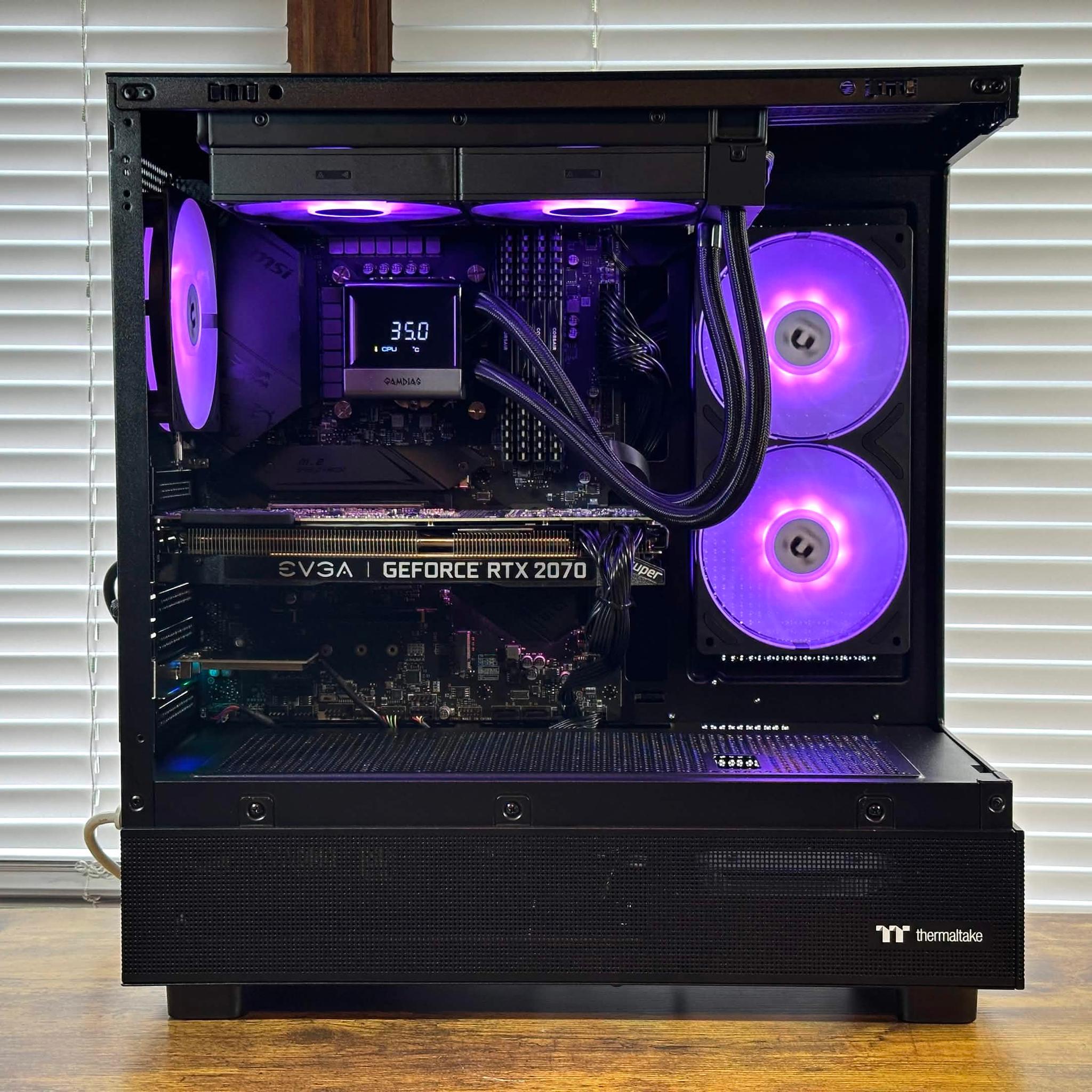 RTX 2070S 8GB | Intel i5-11400 | 16GB DDR4 | 1.5TB Storage | Win11 | WIFI | 1080P/1440P Gaming PC