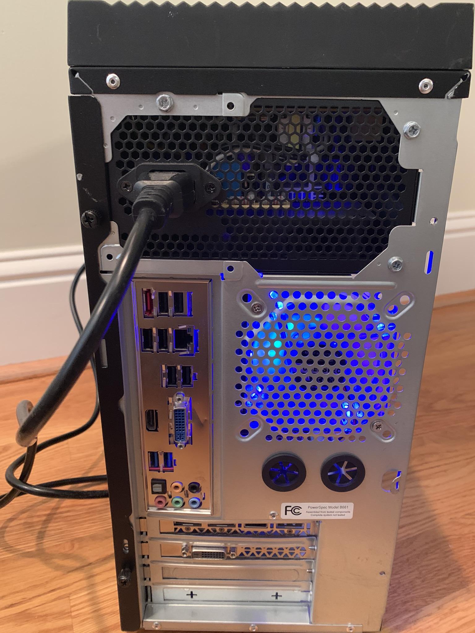 GTX 1060 (i7 3770)E3 1230 v2 WiFi FORTNITE READY GAMING PC 16GB RAM 500GB SSD WINDOWS 10 INSTALLED