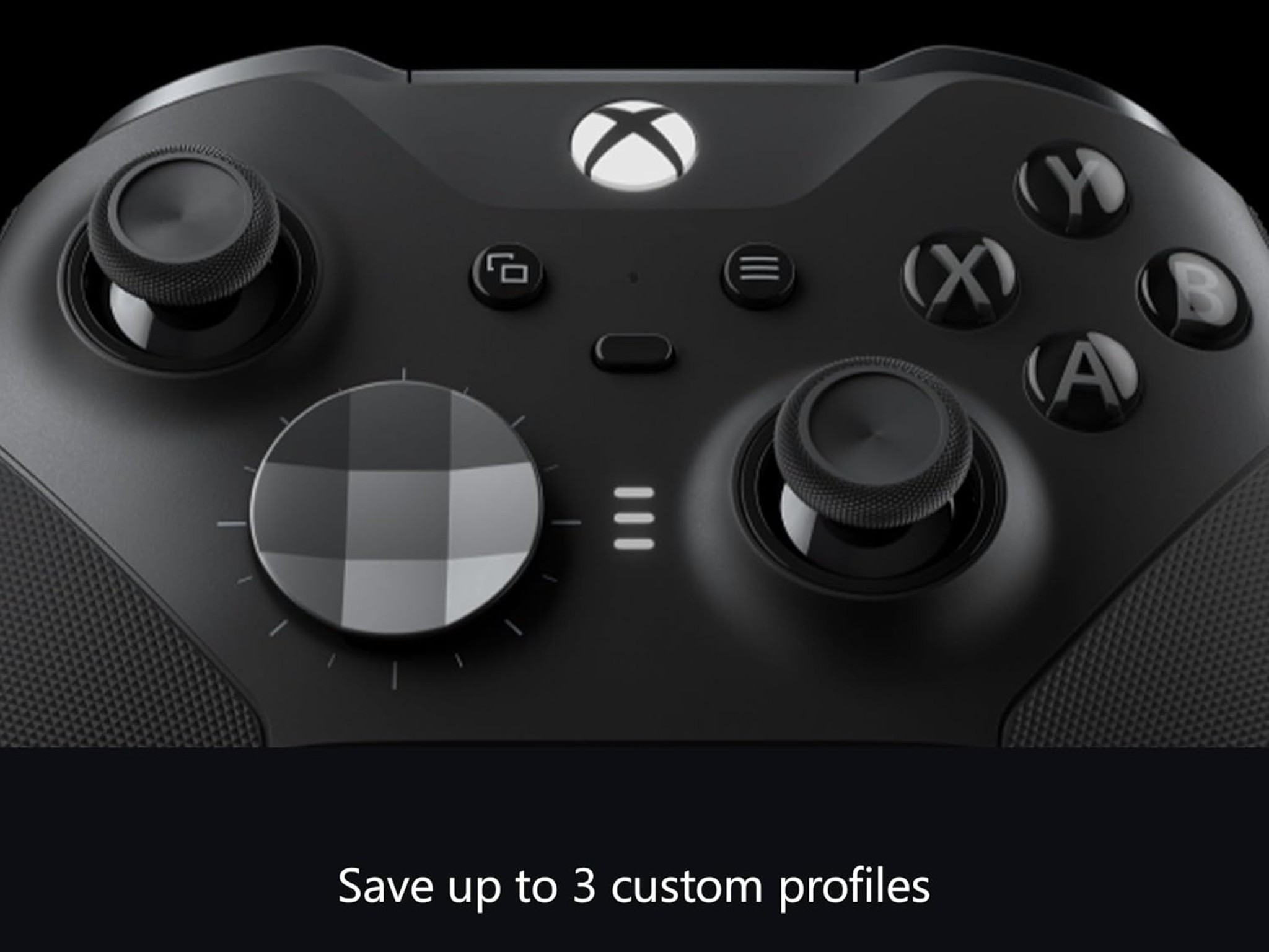 Xbox Wireless Gaming Controller Elite Series 2 Black Console, PC, and Cloud Devices