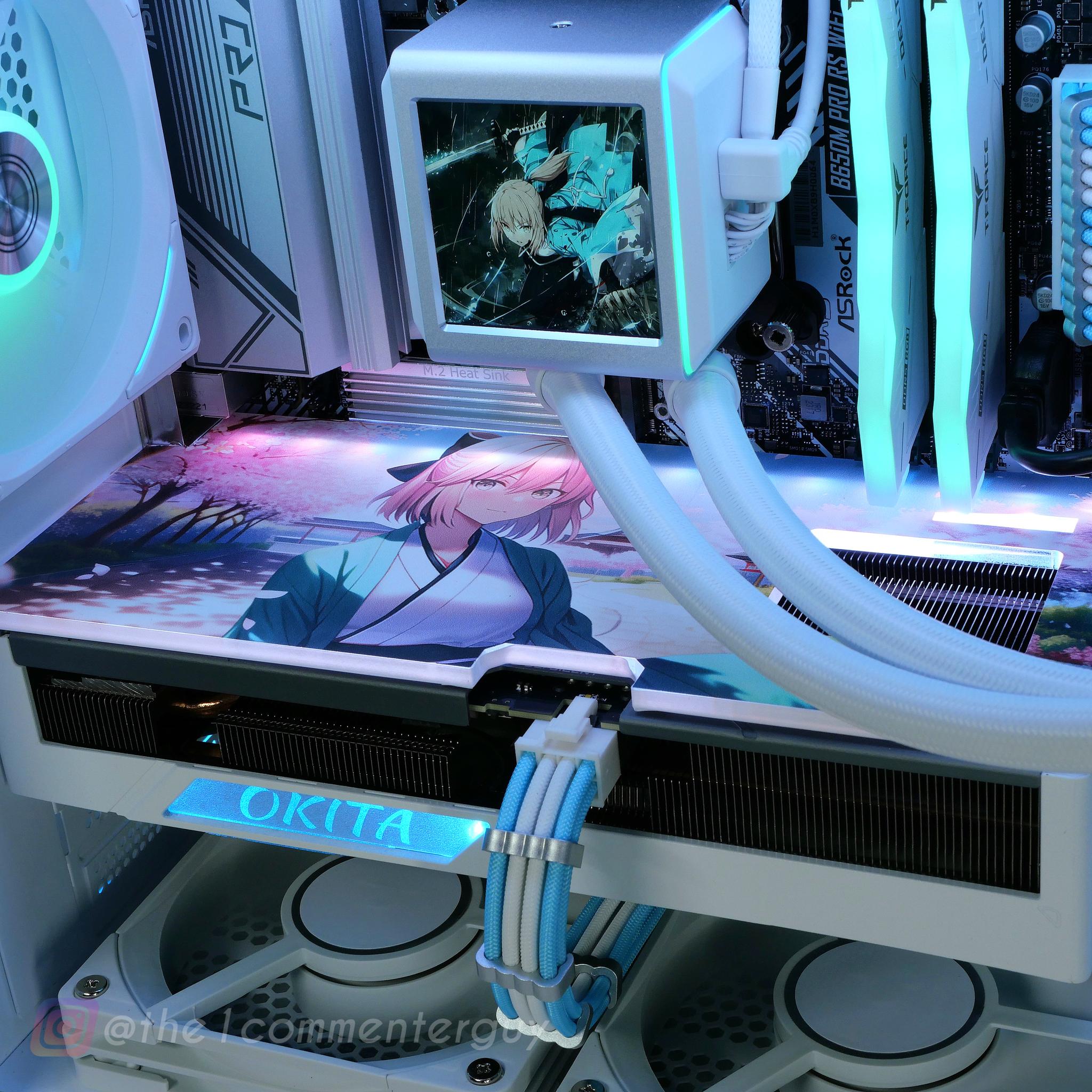 Sakura🗡Saber 🩵|🌸 RTX 4070, Ryzen 7500F, 32GB RAM, 1TB Gen 4.0 nvme