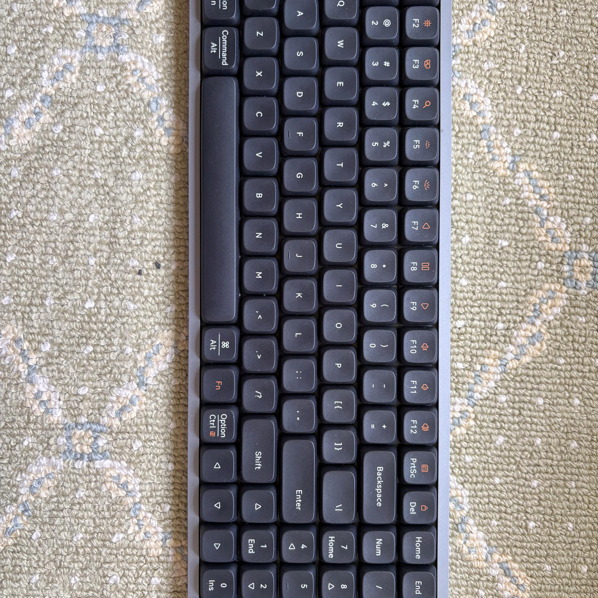 Lofree Flow100 -  Black with Phantom Switches