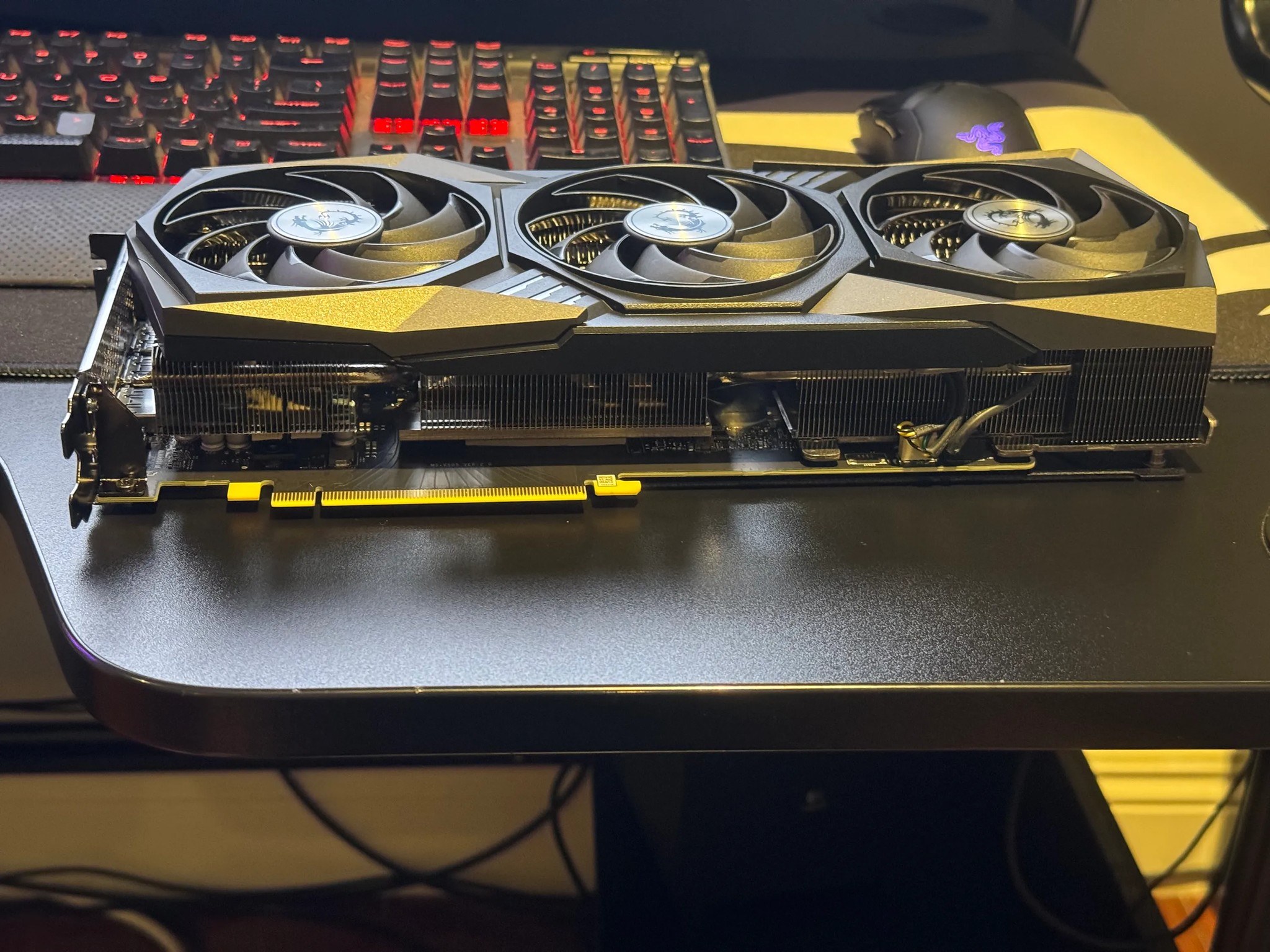 MSI RTX 3070 Ti Gaming X Trio 8GB GDRR6X 256-Bit HDMI/DP Nvlink Torx Fan 3 Ampere Architecture