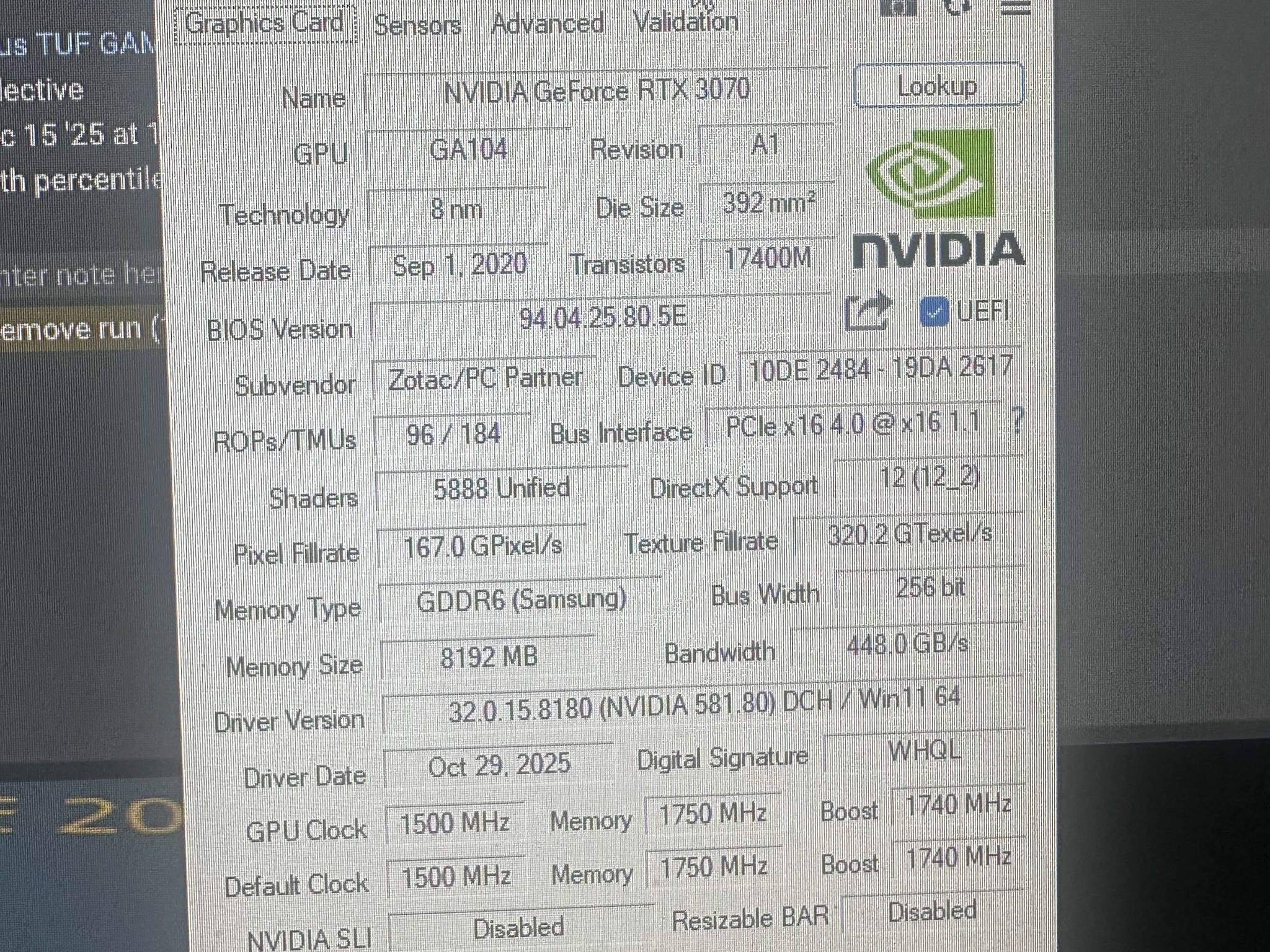 ZOTAC RTX 3070 X-GAMING OC