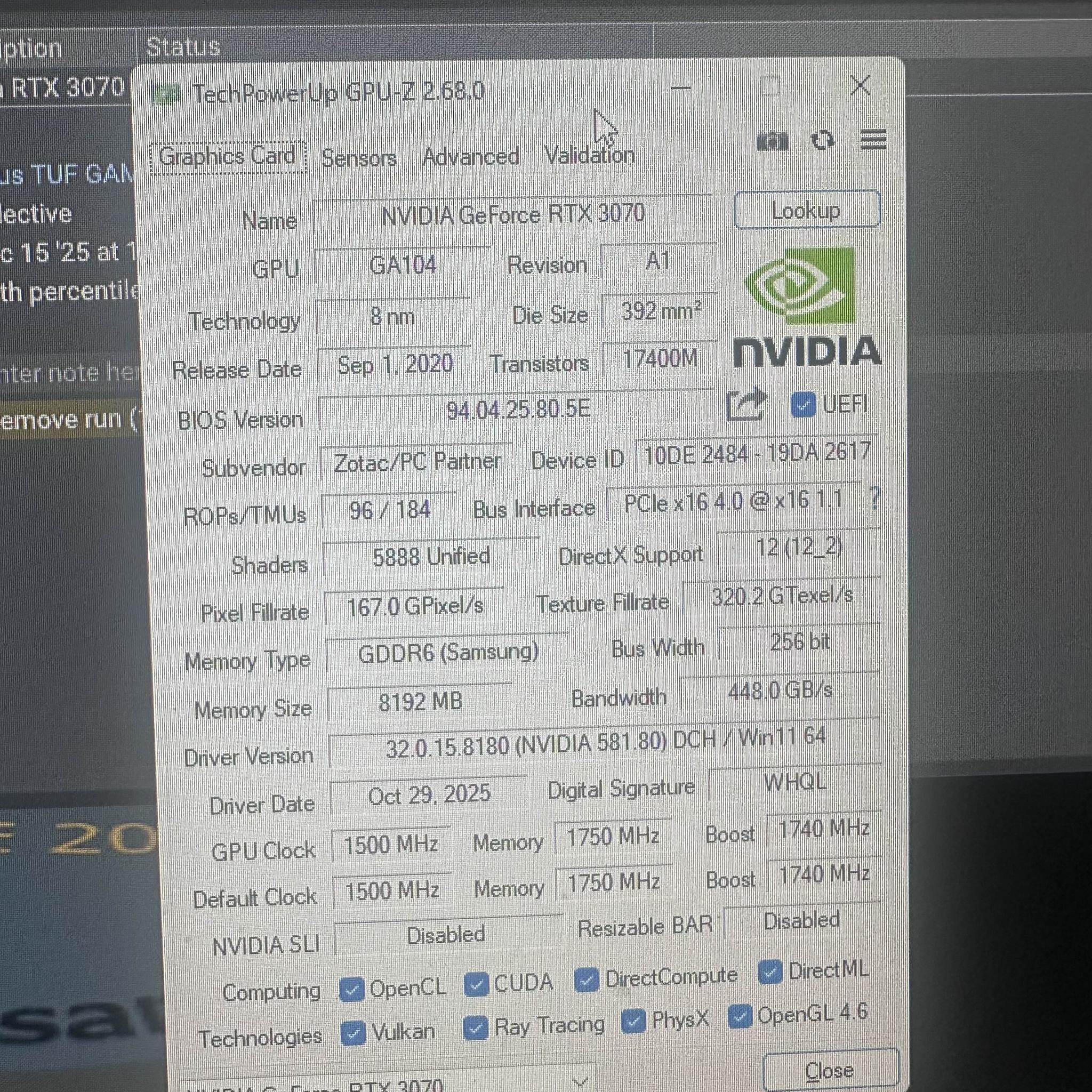 ZOTAC RTX 3070 X-GAMING OC