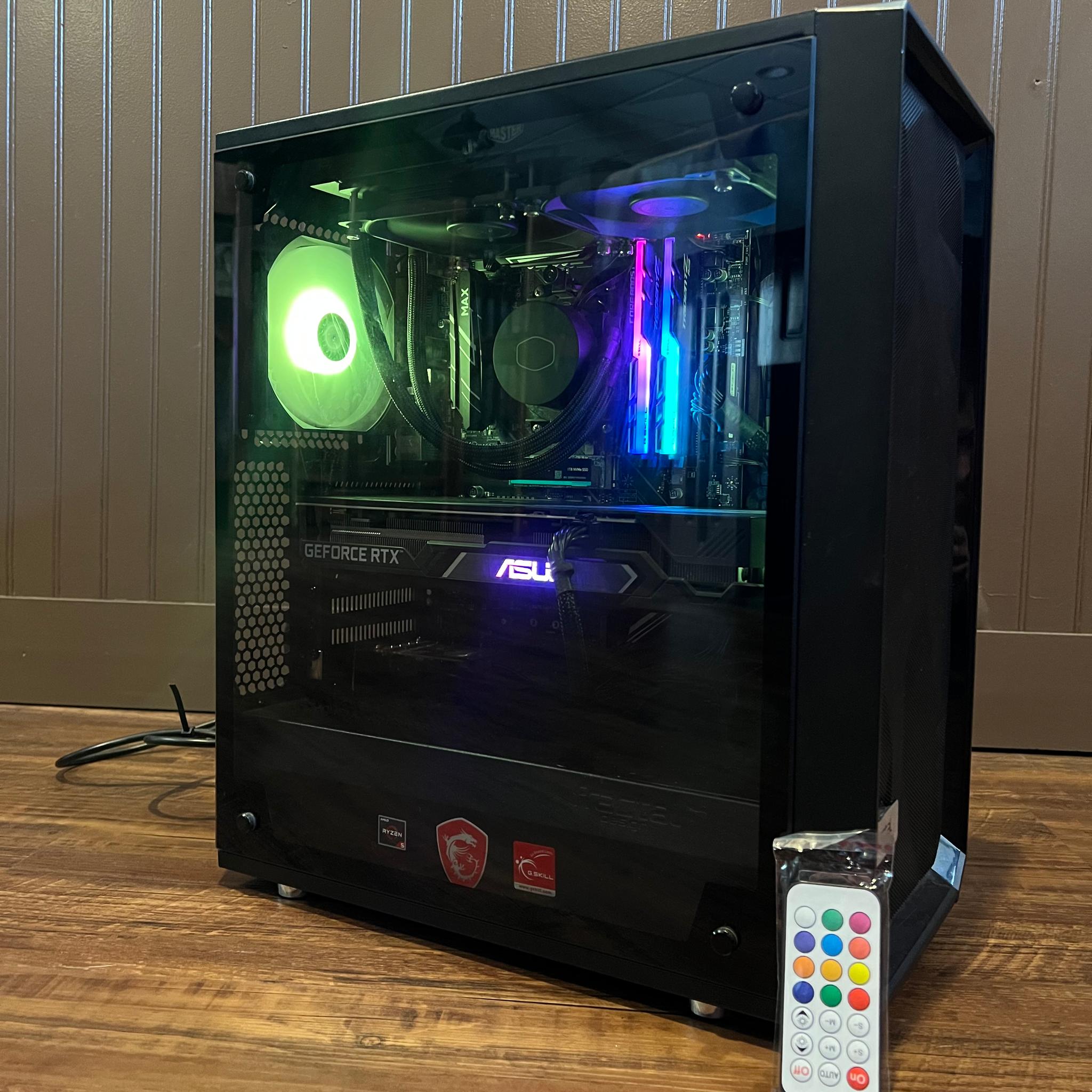 Starter Gaming PC Ryzen 5 3600X / RTX 3060 Ti 8GB