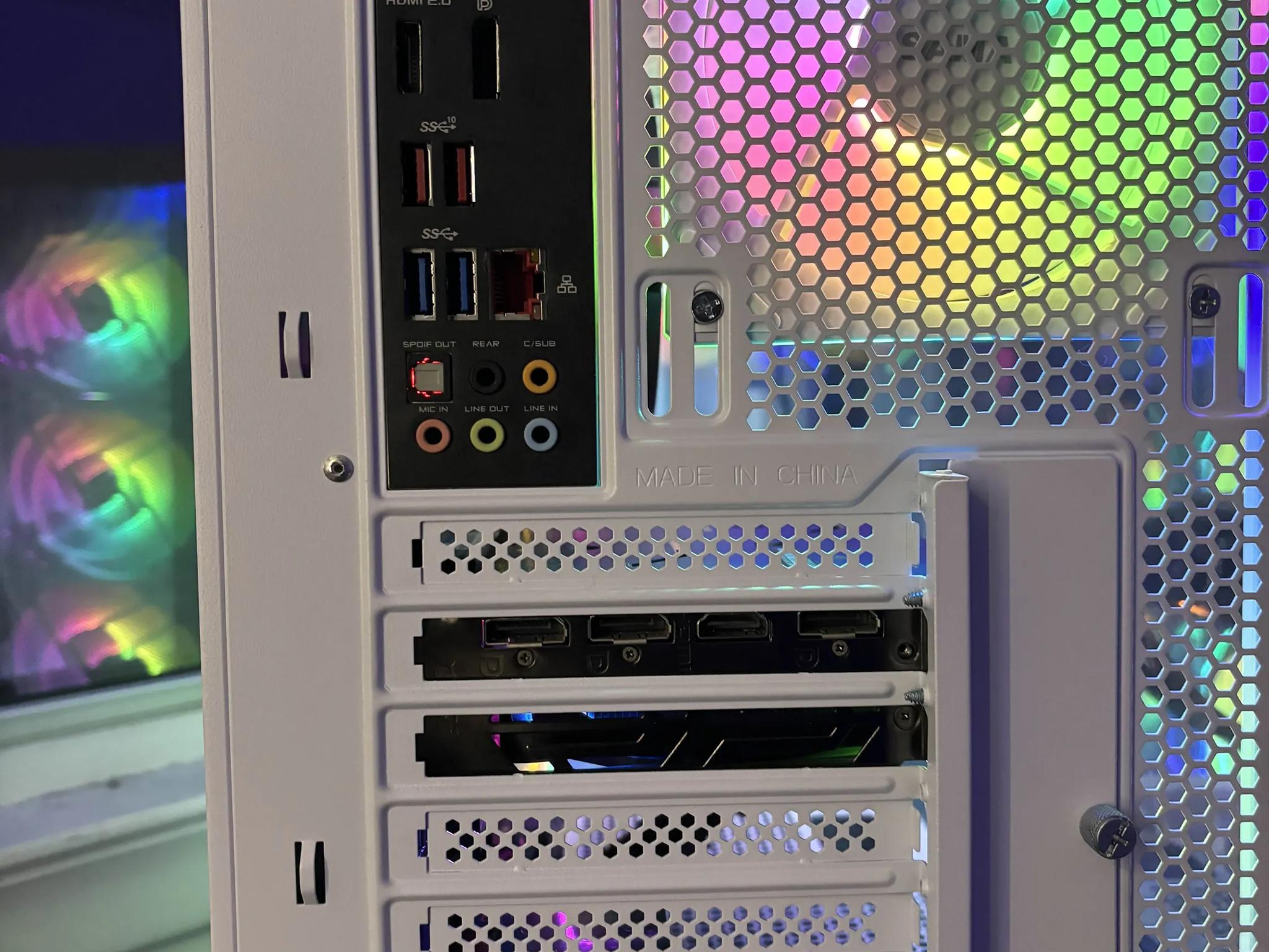 GAMING PC RYZEN 5 16GB NVIDIA GTX 1660 Super RGB Lighting RGB Fans Computer