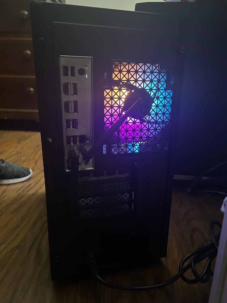 Gaming PC intel I3 12100f, AMD RX 6600
