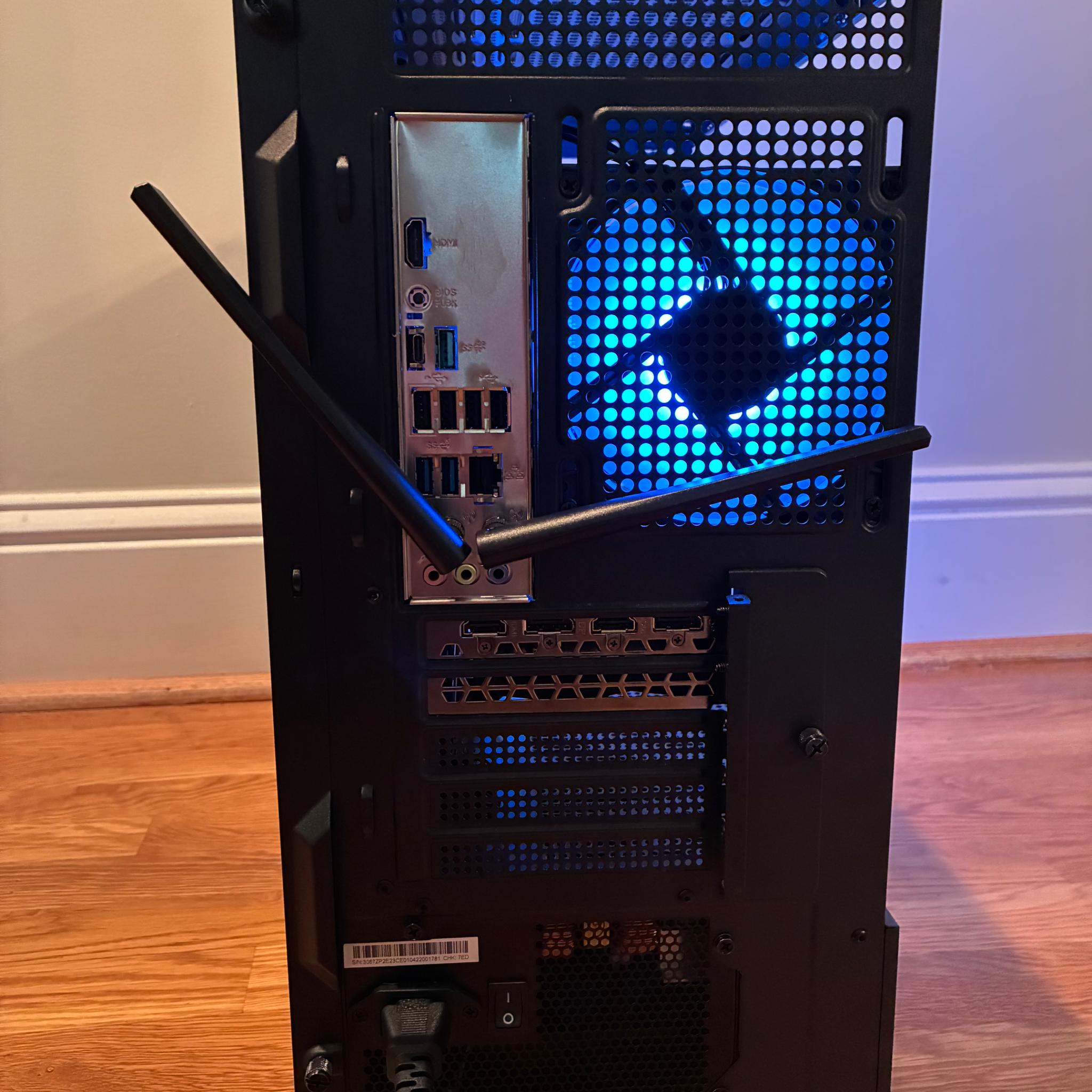 RTX 3060 Ti R5 7600 WiFi AM5 1440P RGB GAMING PC 32GB 6000 DDR5 1TB NVMe