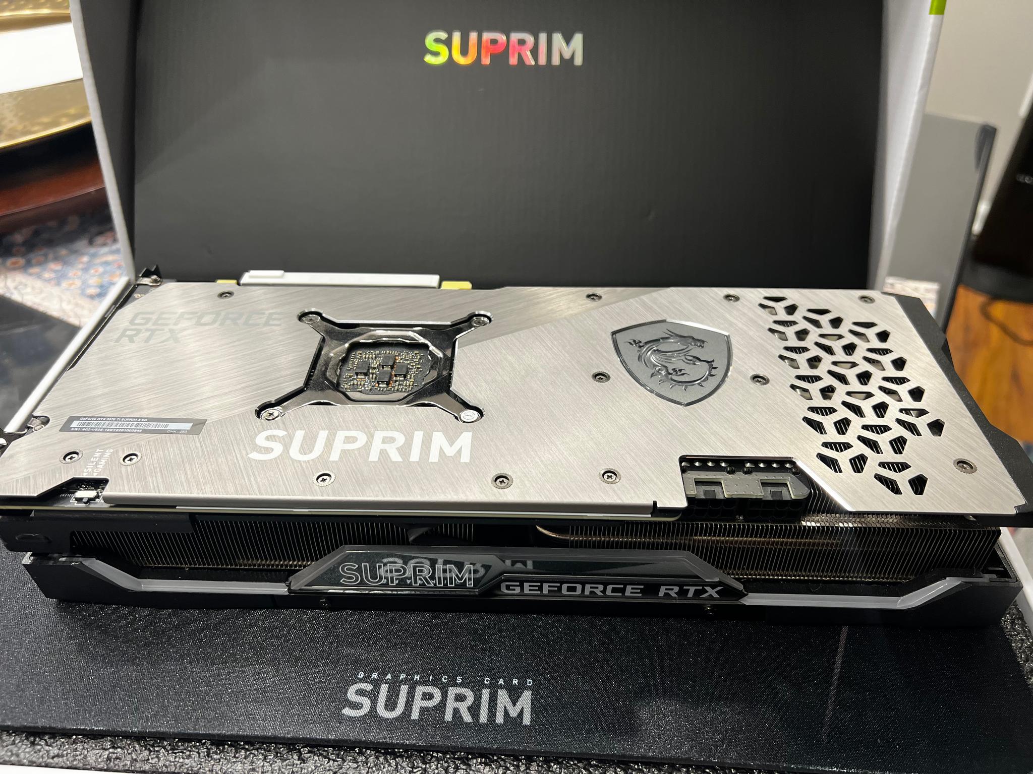 MSI SUPRIM X GeForce RTX 3070 Ti - Image 3