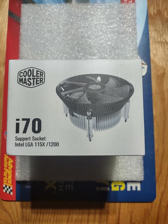 Motherboard with CPU