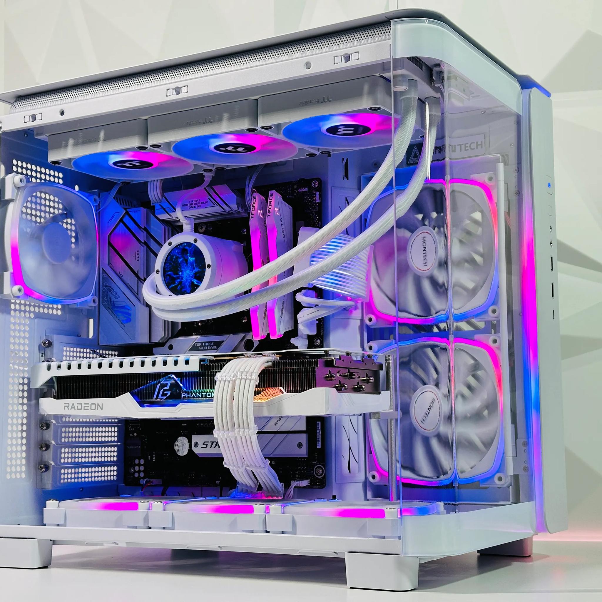 ❄️ · 🥶 · 🧊 · 🥷🏼Sub-Zero||Gaming PC🧊AMD RX 7900 XT 20GB🧊AMD Ryzen 7 7800X3D🧊32GB DDR5🧊2TB SSD