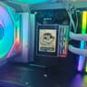 White 4K Gaming/Productivity Custom PC Radeon RX 9070 XT - Ryzen 9 7900X, 32GB RAM Scrren+Mirror Fan