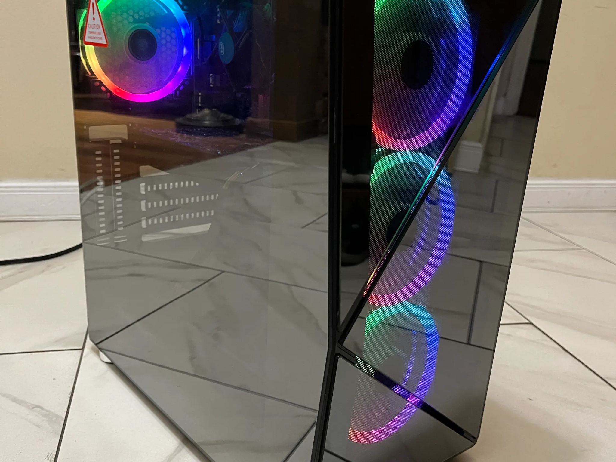 🟢🔵Budget Gaming PC– RGB Case w/ Remote- Intel i5-7400, GTX 1060, 512GB SSD & 12GB RAM 🔥🖥️