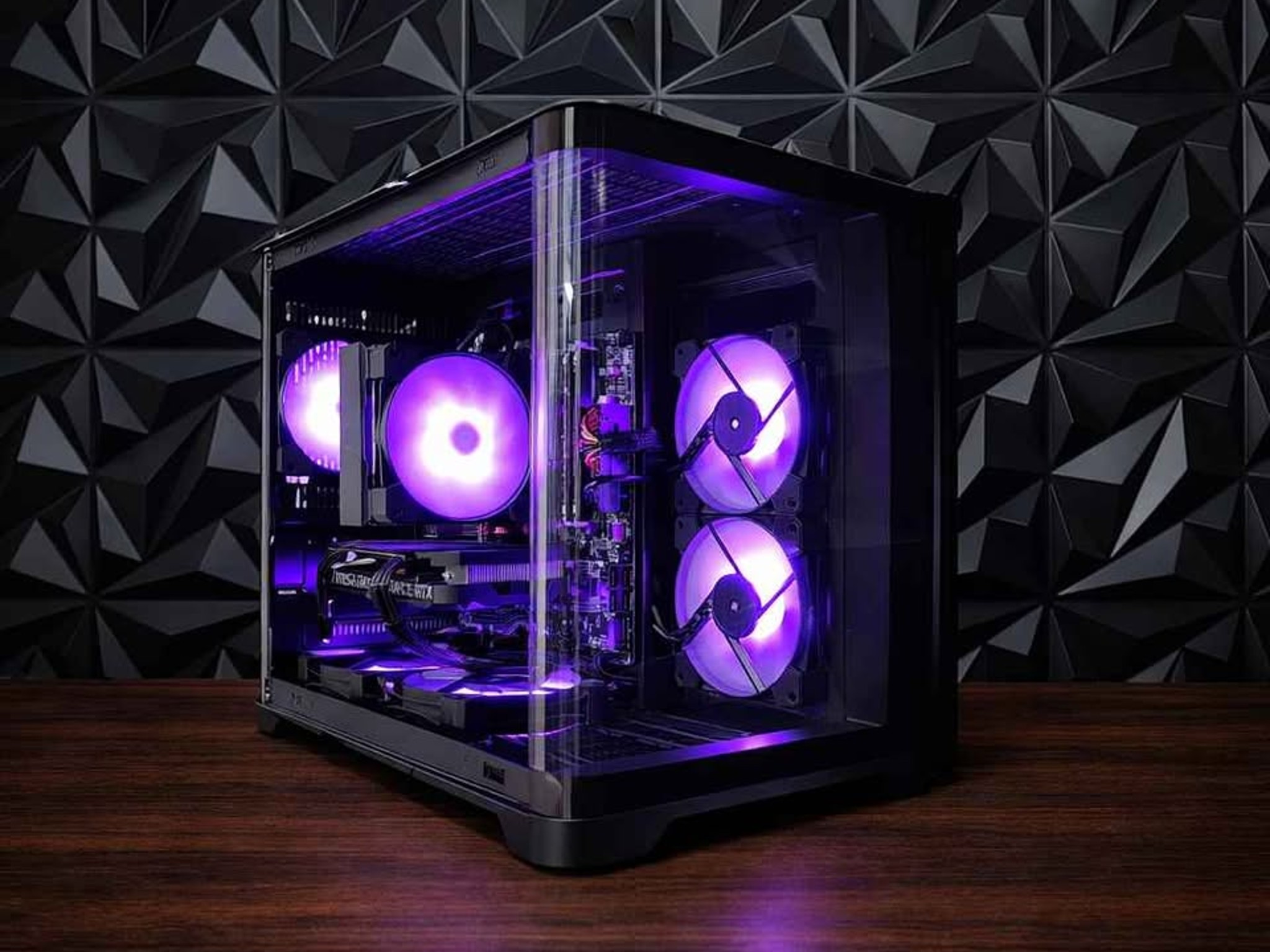 Curved Glass MATX - RTX 4060 Gaming PC | Ryzen 5 3500 | 16GB RAM | 512GB NVMe