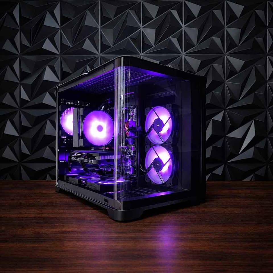 Curved Glass MATX - RTX 4060 Gaming PC | Ryzen 5 3500 | 16GB RAM | 512GB NVMe